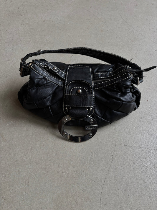 Guess Vegan Leather Bag Metal Buckle