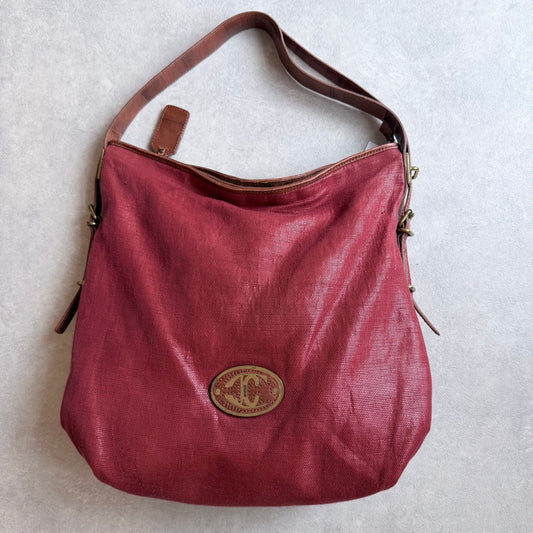 Cavalli Red Tote Bag