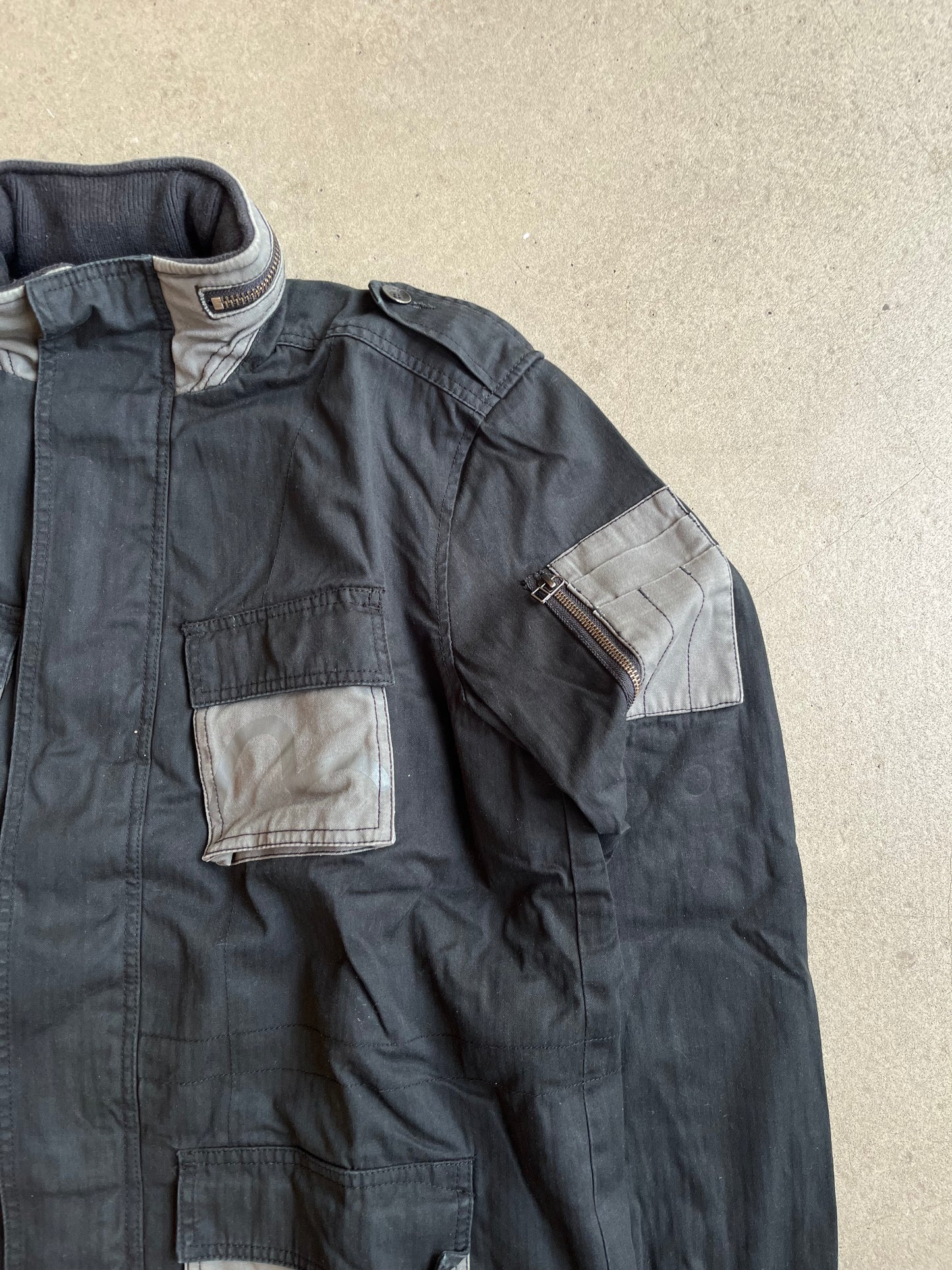 Evisu Tactical Workwear Jacket Black XL