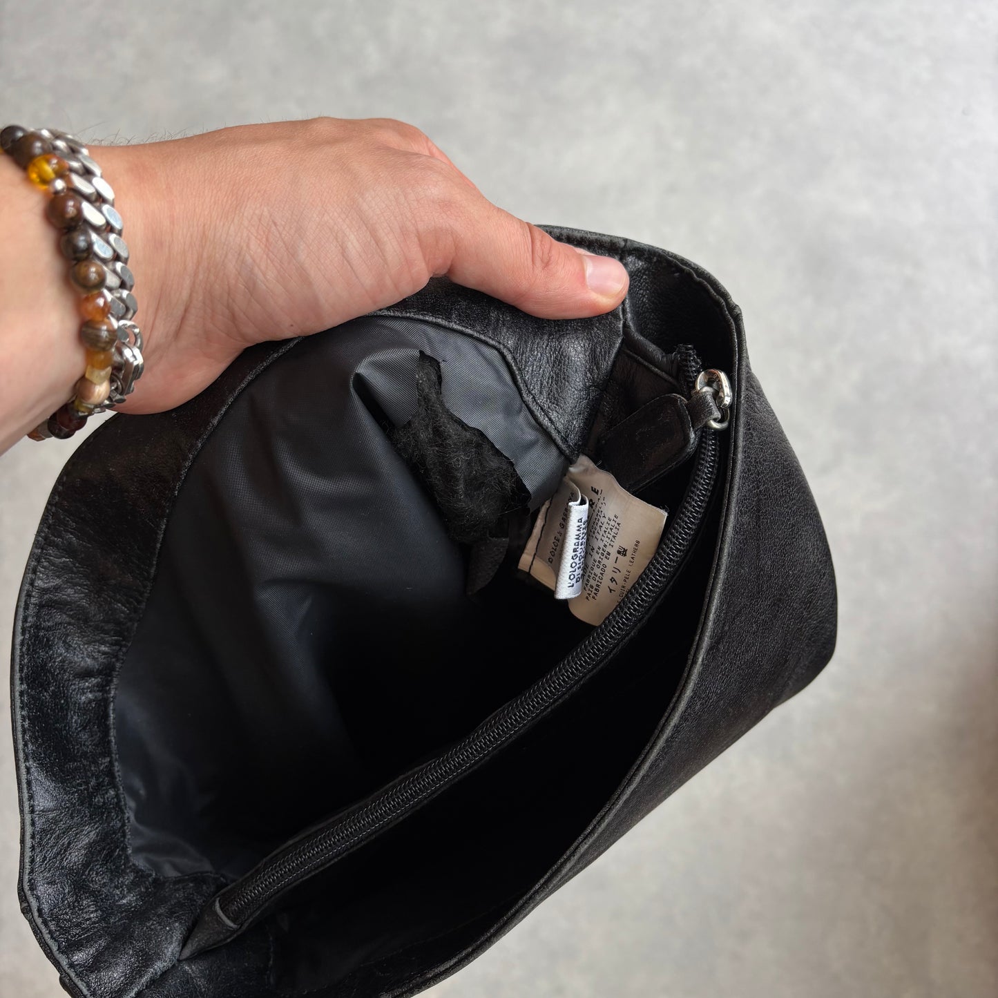 D&G Hobo Shoulder Bag Black