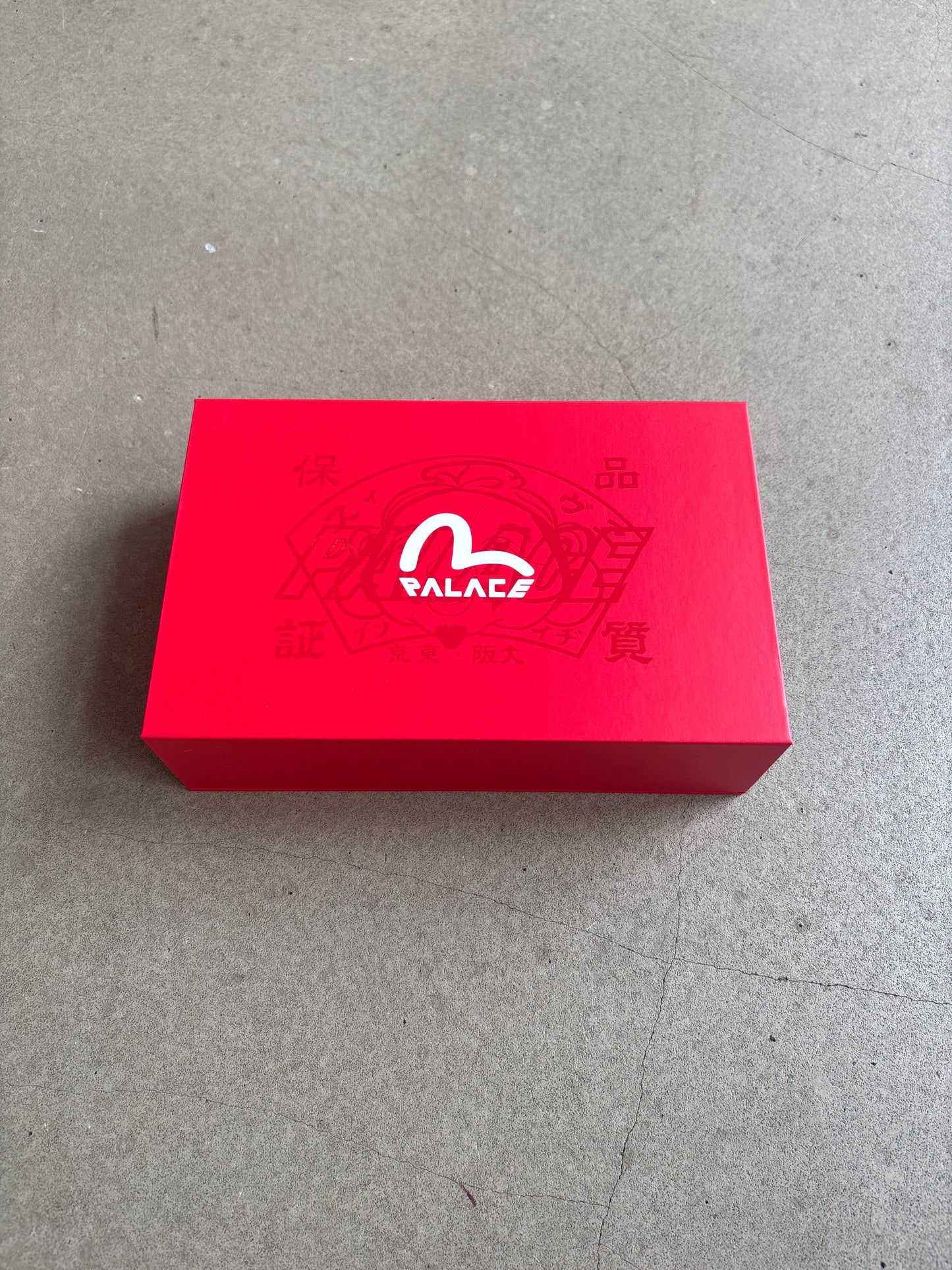 Palace x Evisu Dice Red