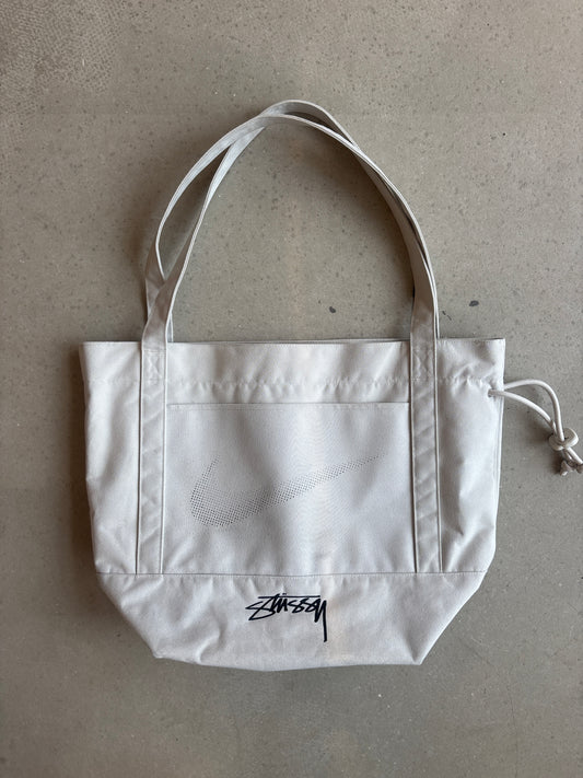 Nike x Stussy Cotton Tote Bag White