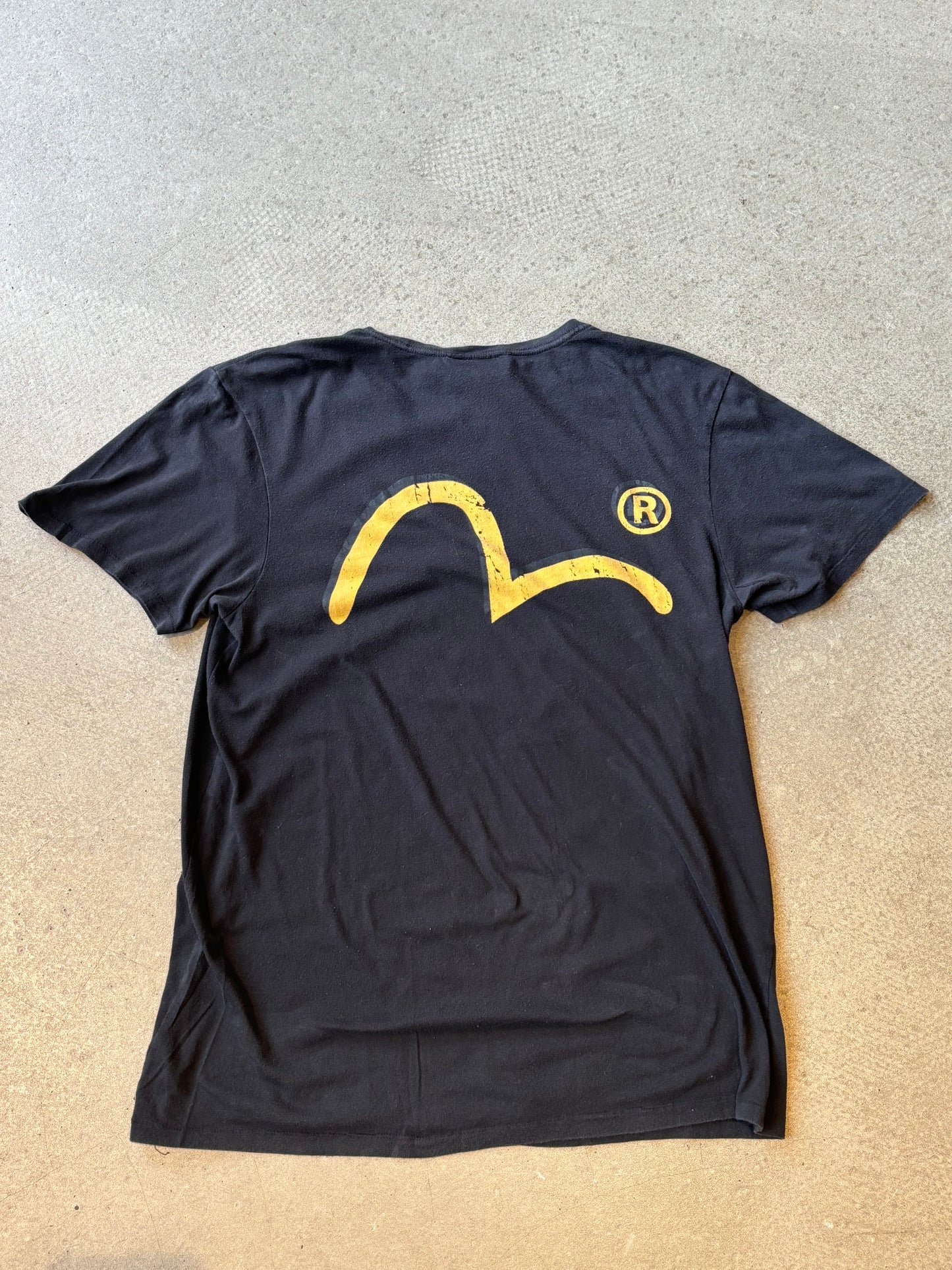 Evisu Dry Goods Tee Black Large