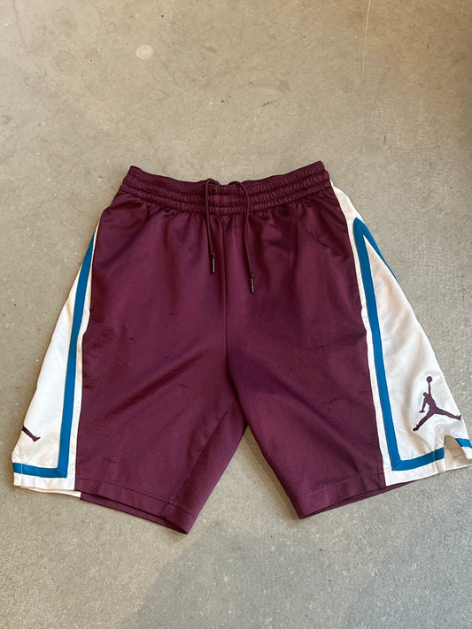 Jordan Basketball Shorts Burgundy S