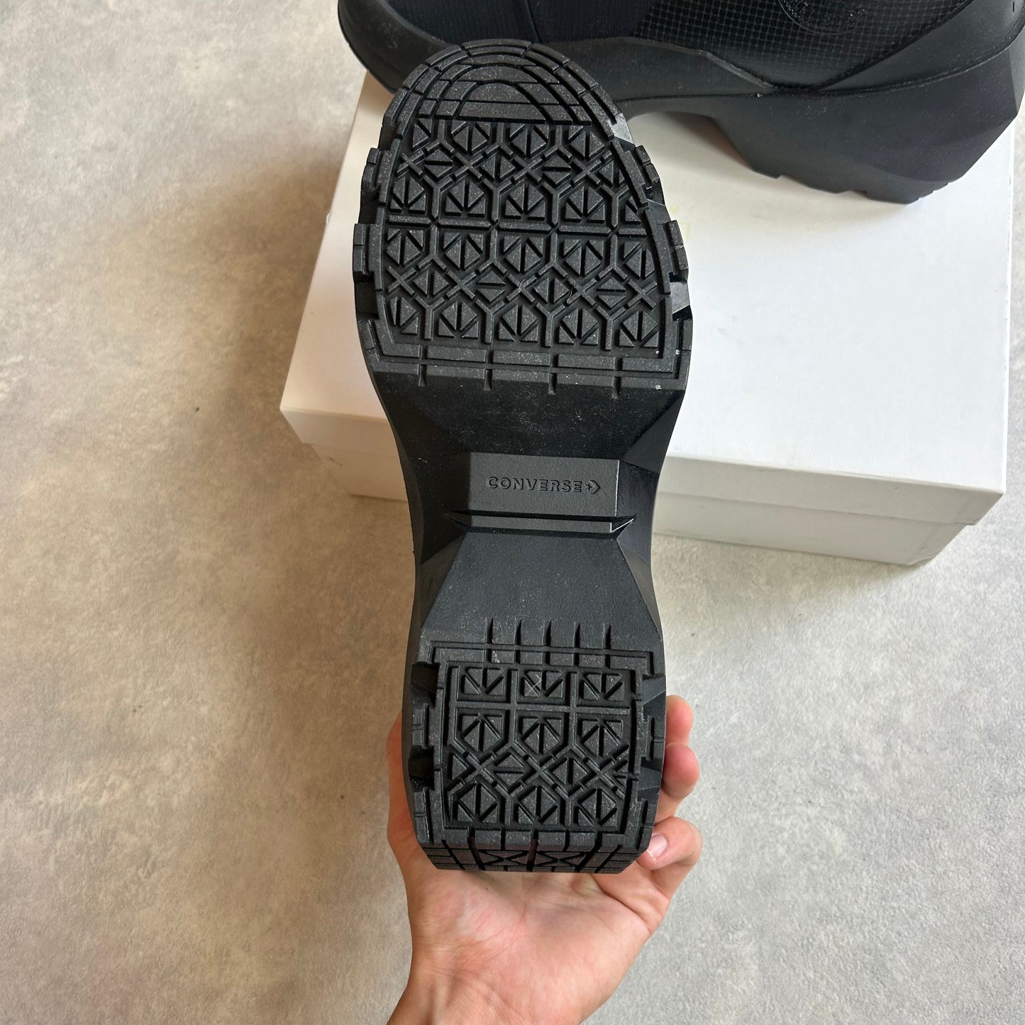 A-COLD-WALL* X Converse Geo Forma Boots Black 45