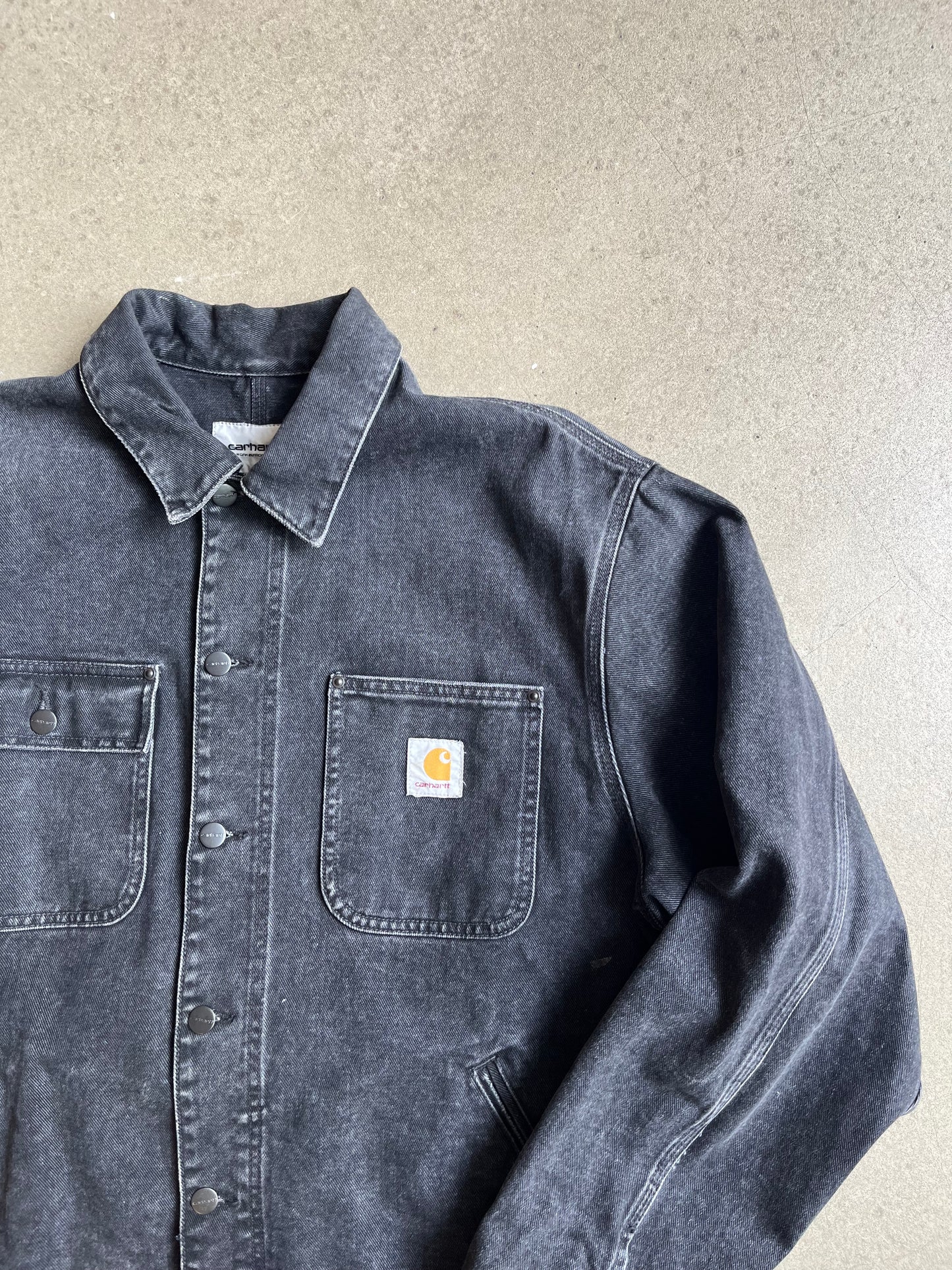 Carhartt WIP Saledo Jacket Black Large