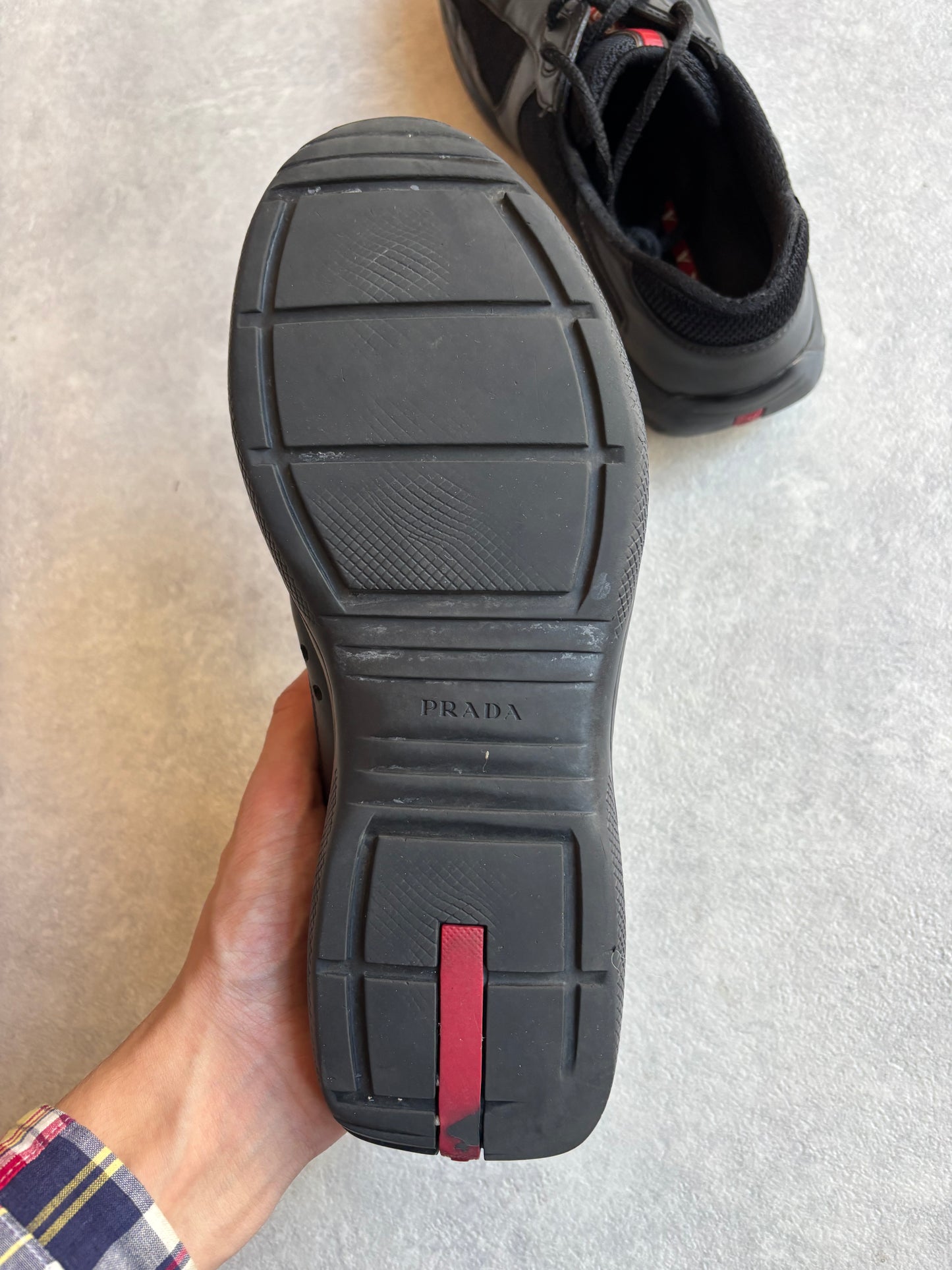 Prada American Cup Black Size UK 6 US 7 EU 40
