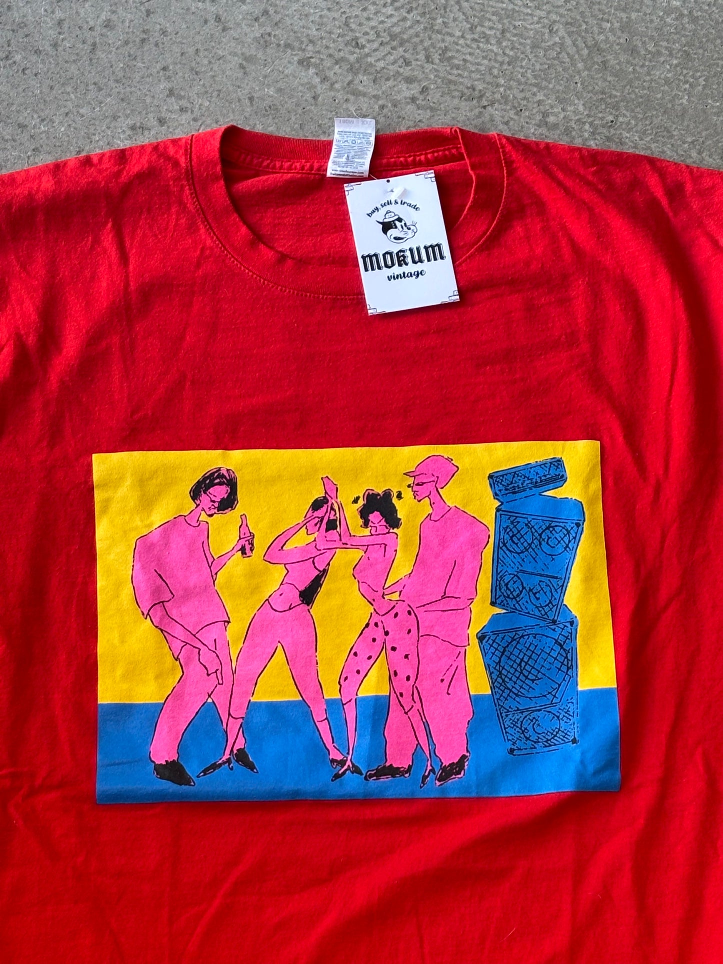 Patta Soundsystem x Disya Jeneration x Marshall Notting Hill Carnival 25 Tee Red XXL