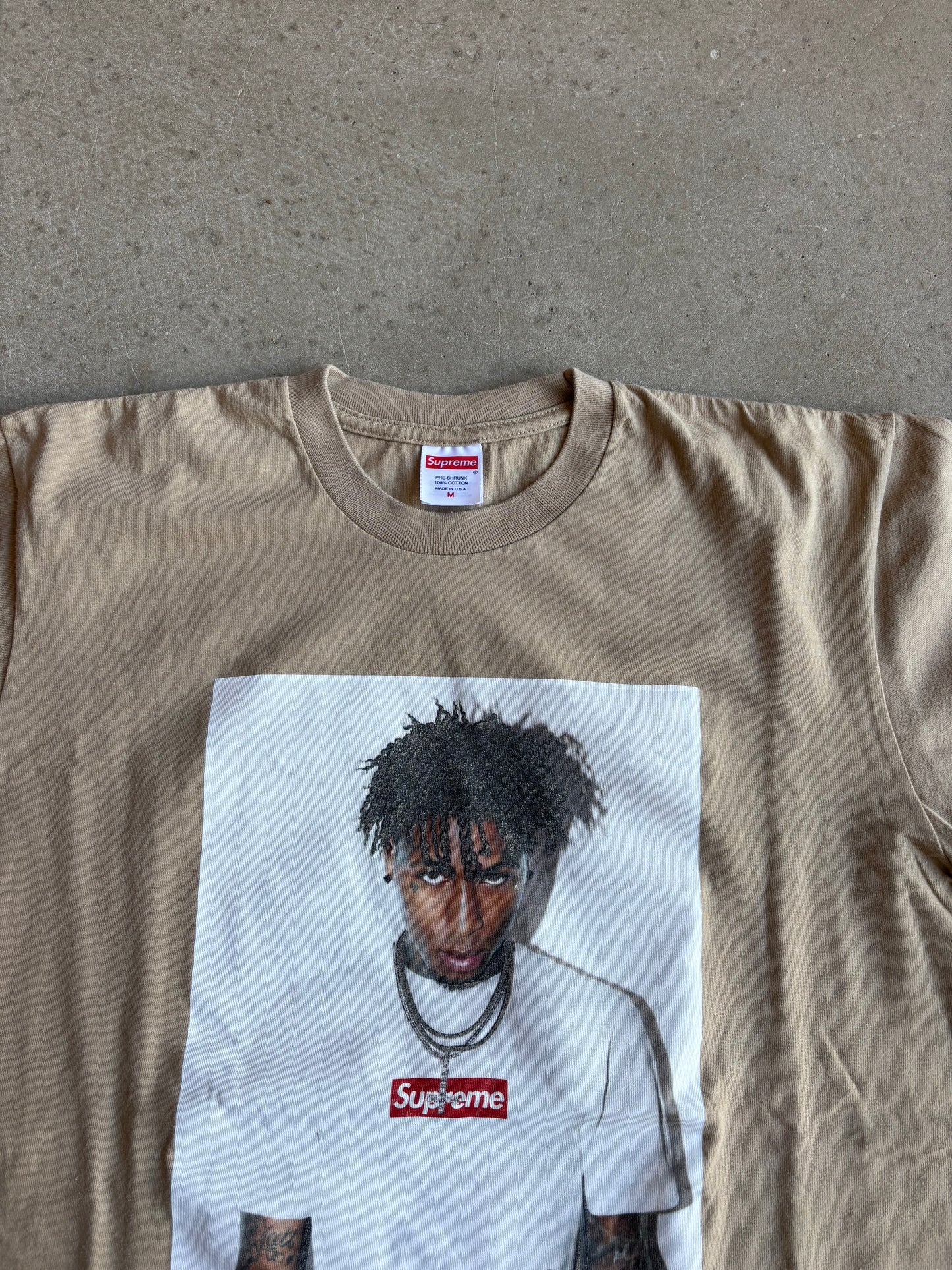Supreme NBA Youngboy Photo Tee Brown Medium