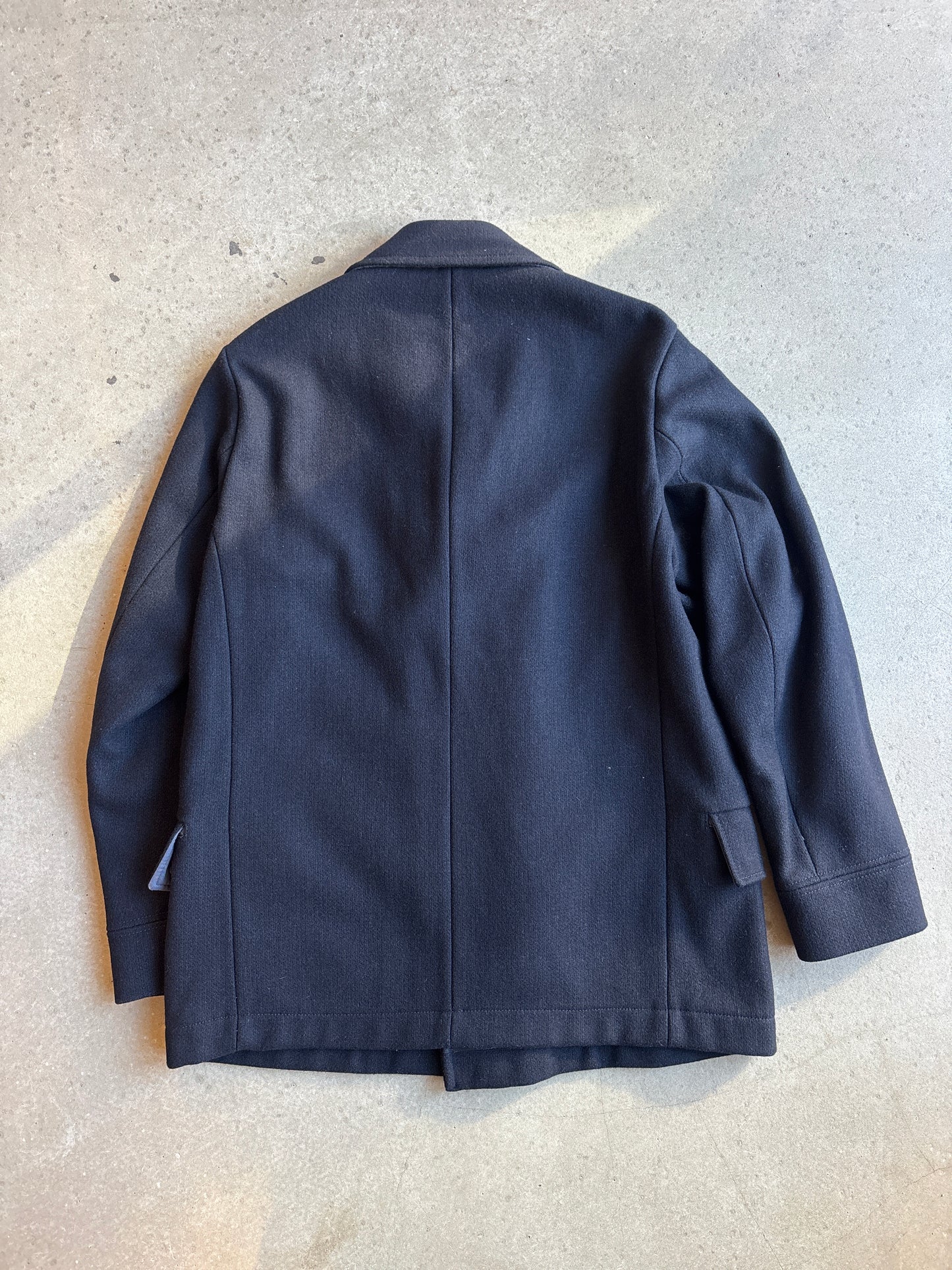 Stone Island Double Breasted Panno Speciale Jacket Black XL