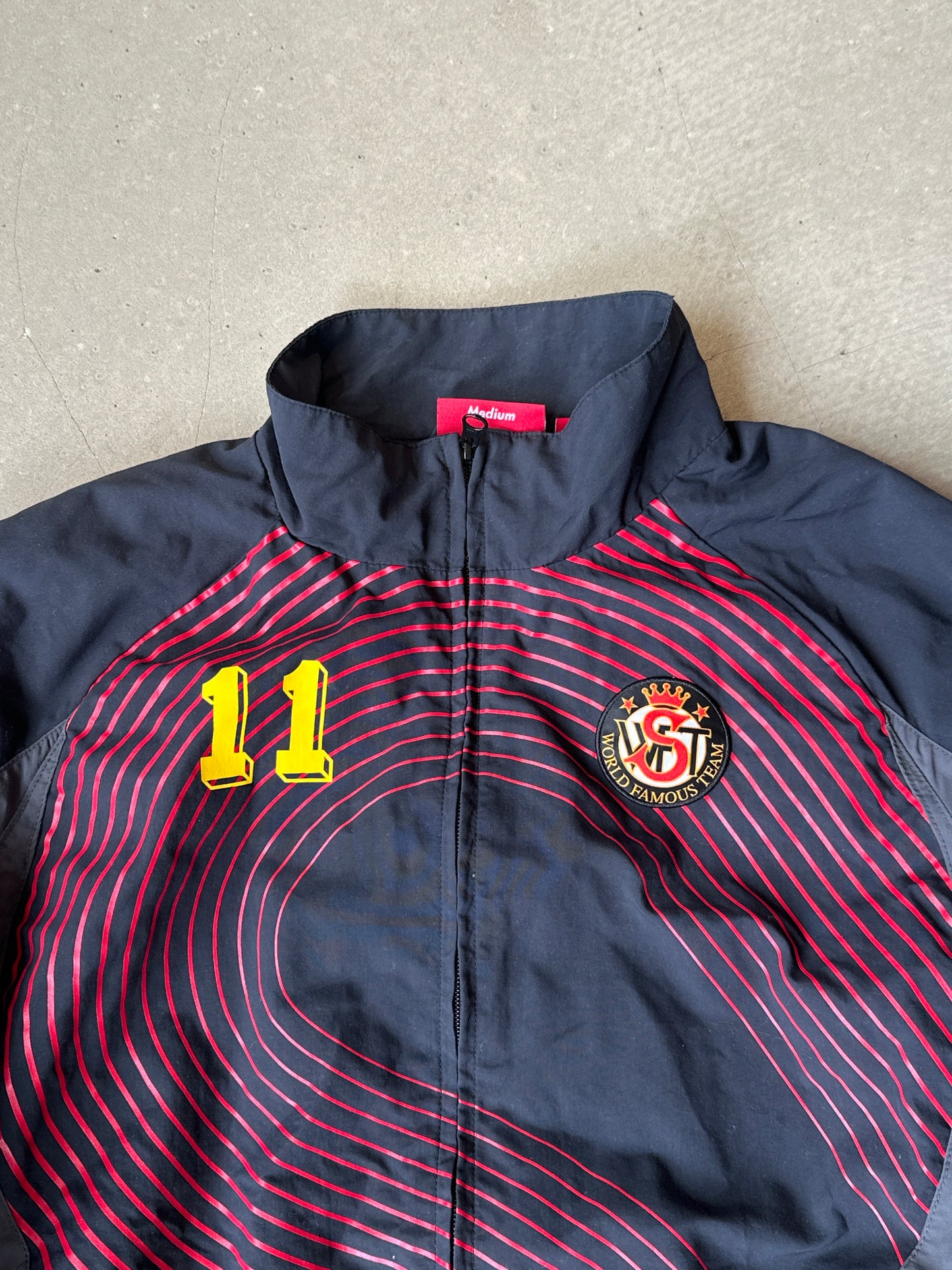 Supreme S Logo Track Jacket Black Medium