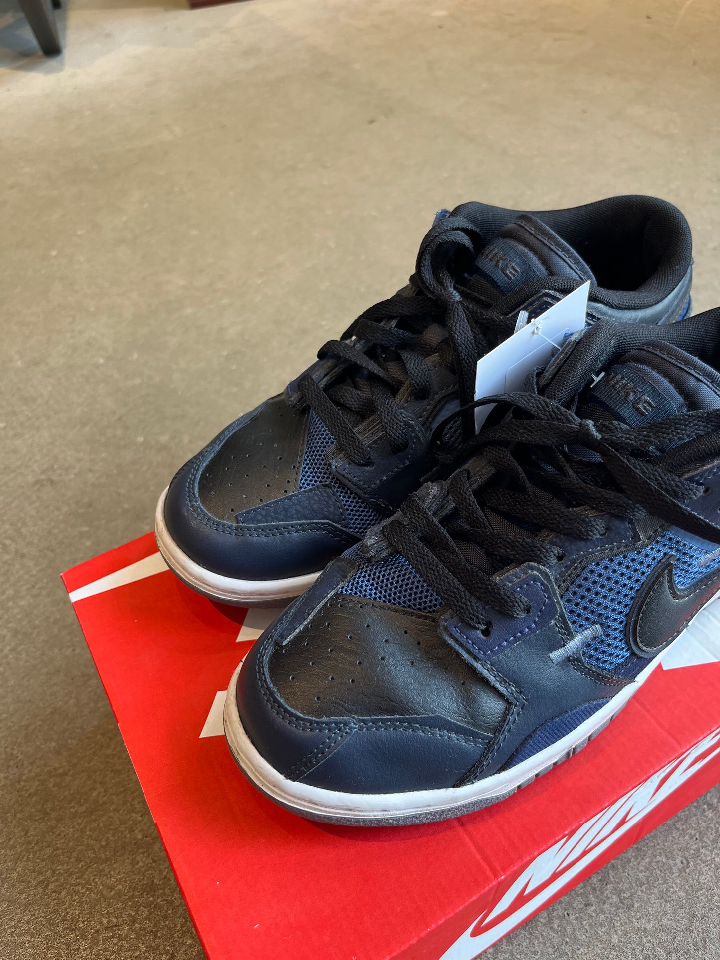 Nike Dunk Low Scrap Black Navy EU 41