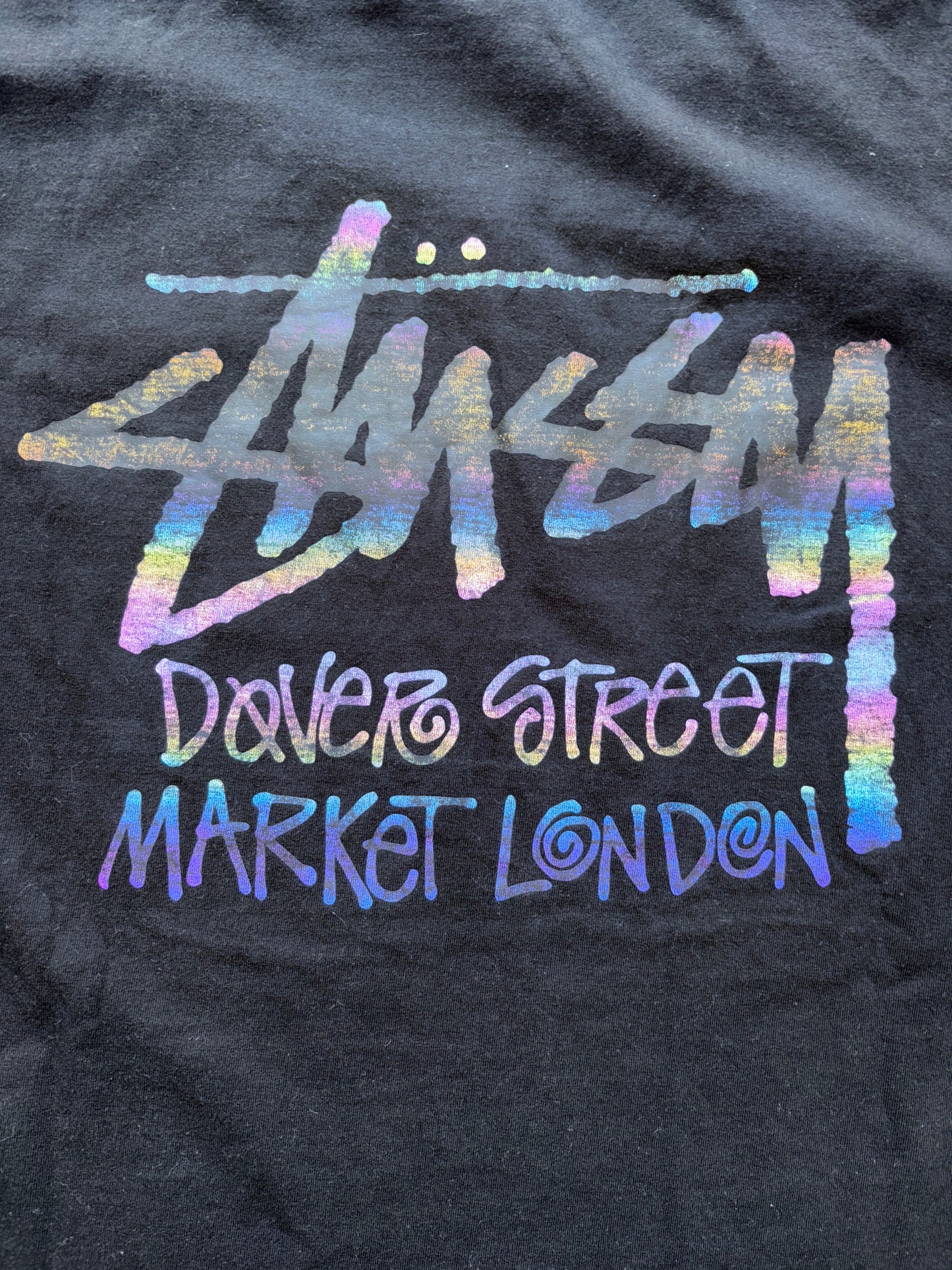 Stussy x DSM London Reflective Tee Black XL