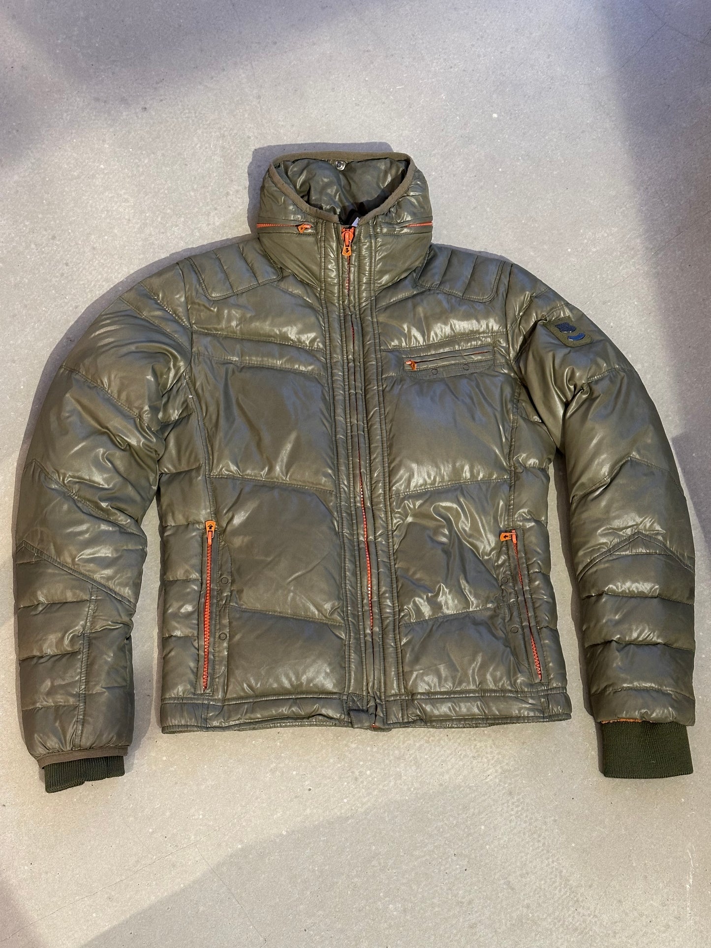 Diesel Down Jacket olive L