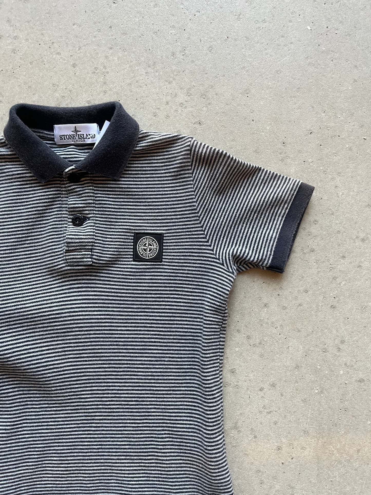 Stone Island Junior Stripped Polo 6Y