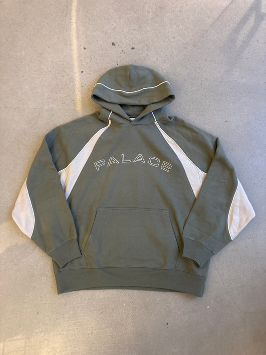 Palace Piped Panel Hood The Deep Green