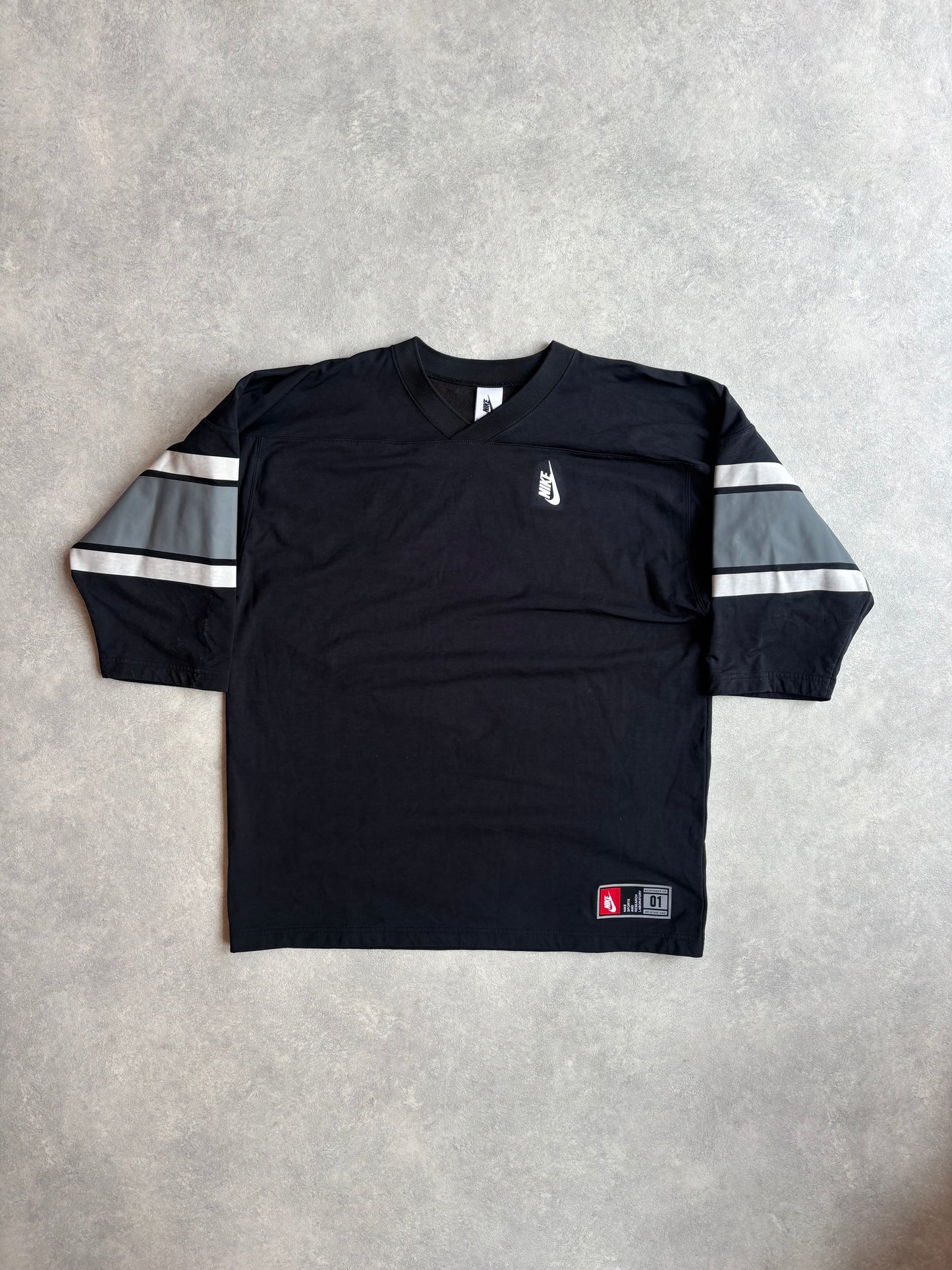 Nike Sports Hockey Jersey Black Medium