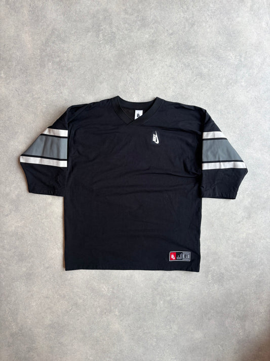 Nike Sports Hockey Jersey Black Medium