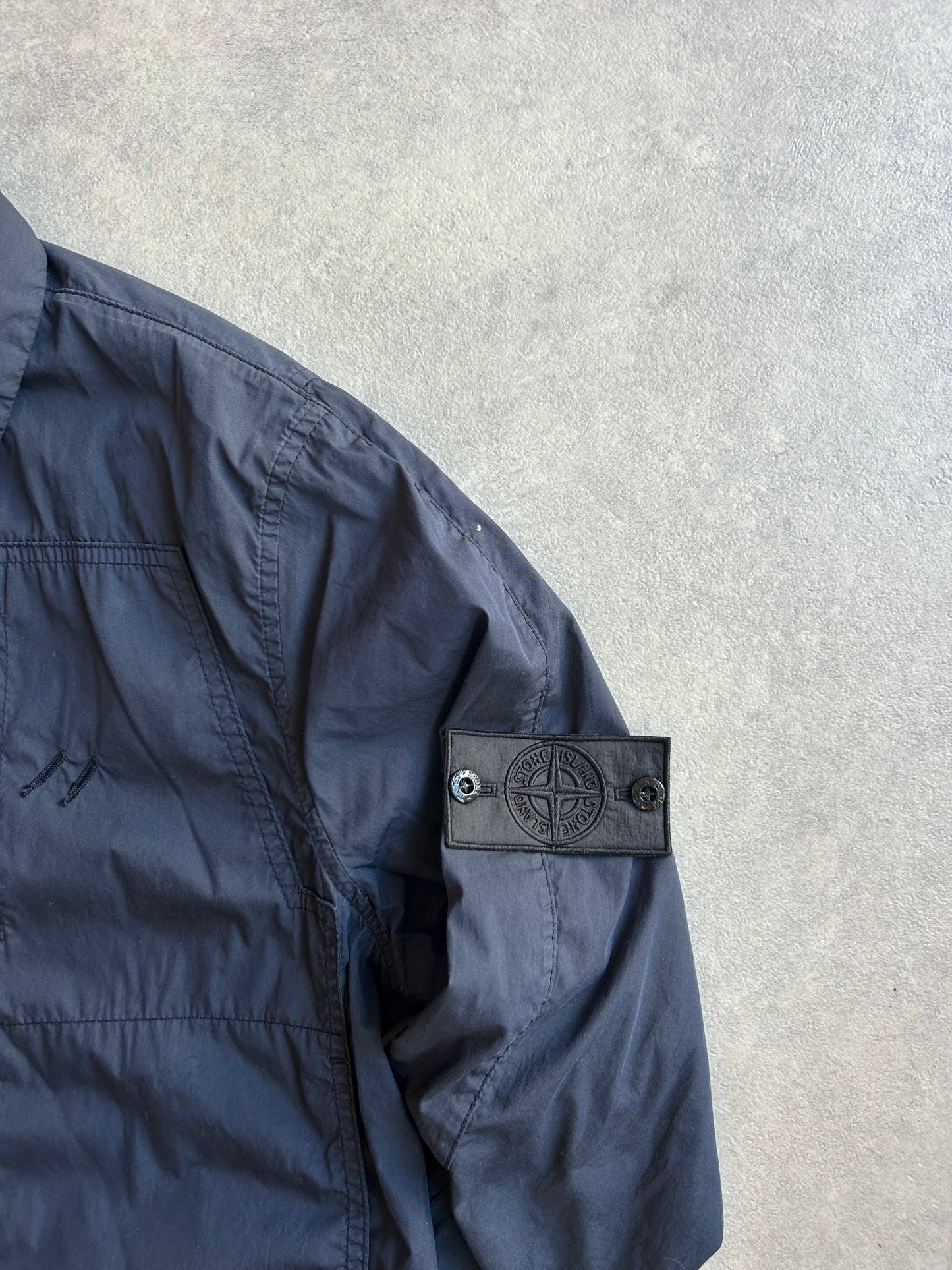 Stone Island Blue Shadow Overshirt Medium