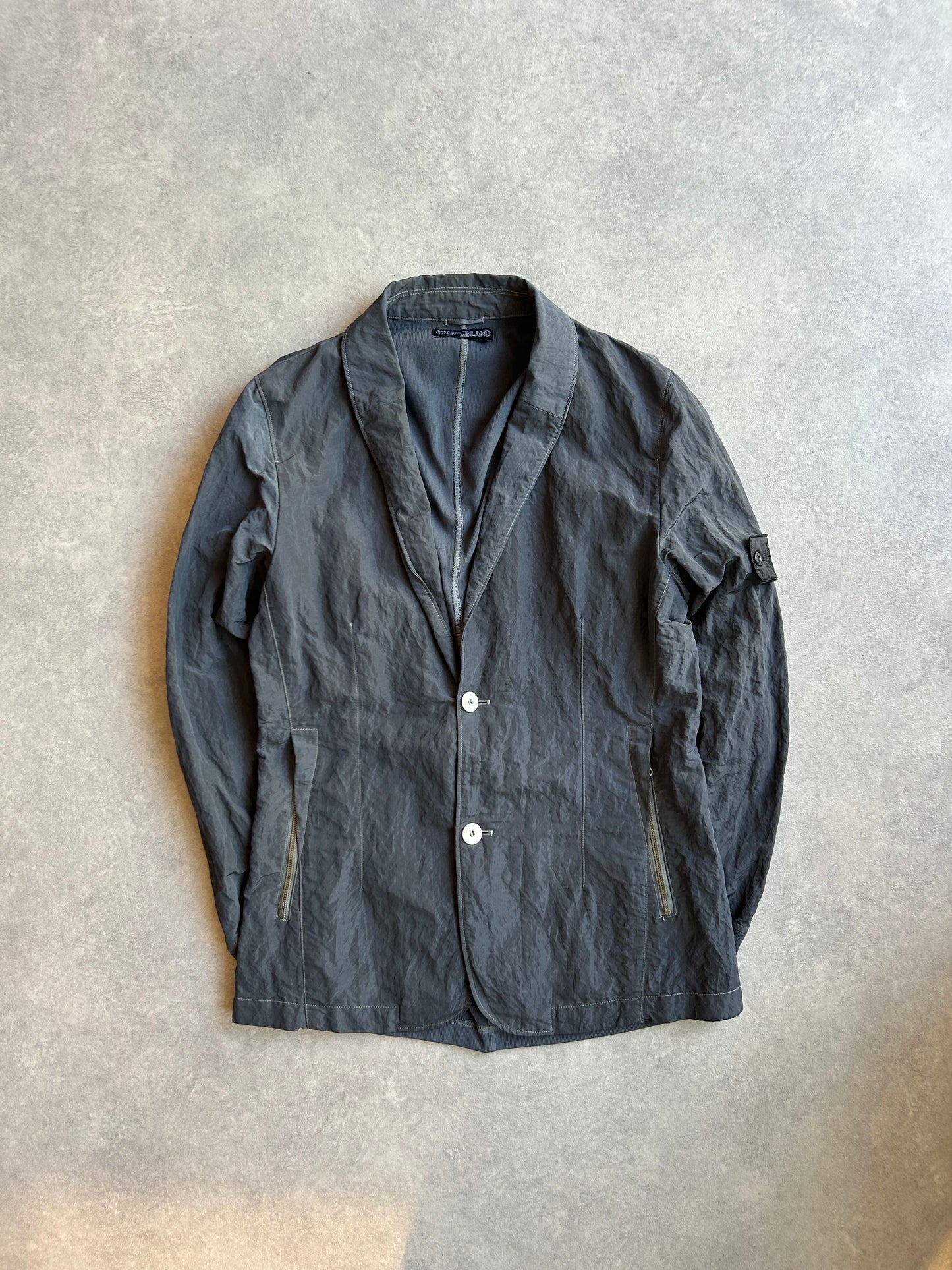 Stone Island Grey Shadow Blazer Medium