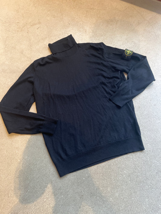 Stone Island Turtleneck Black L