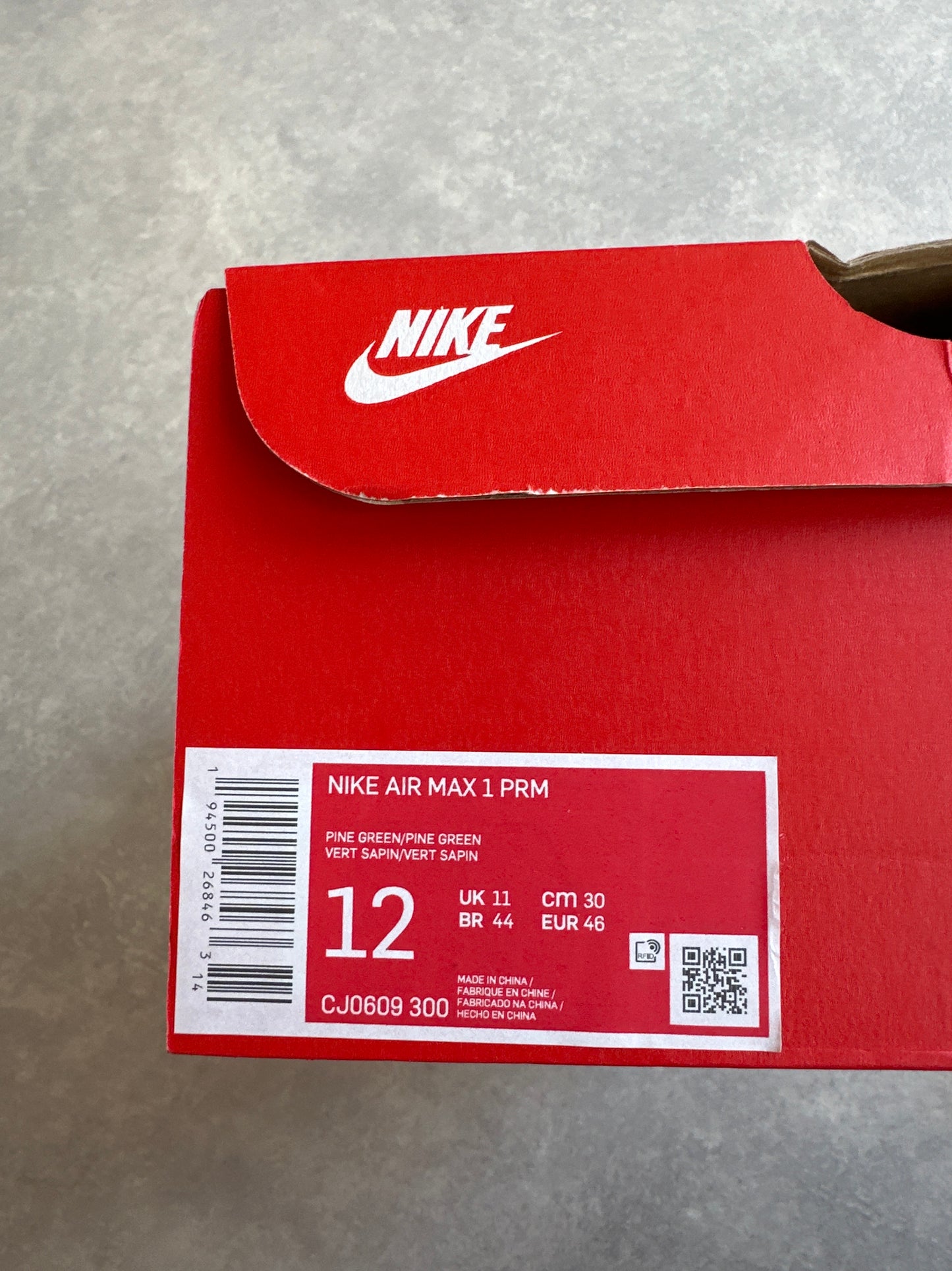 Nike Air Max 1 Premium Limeade 46