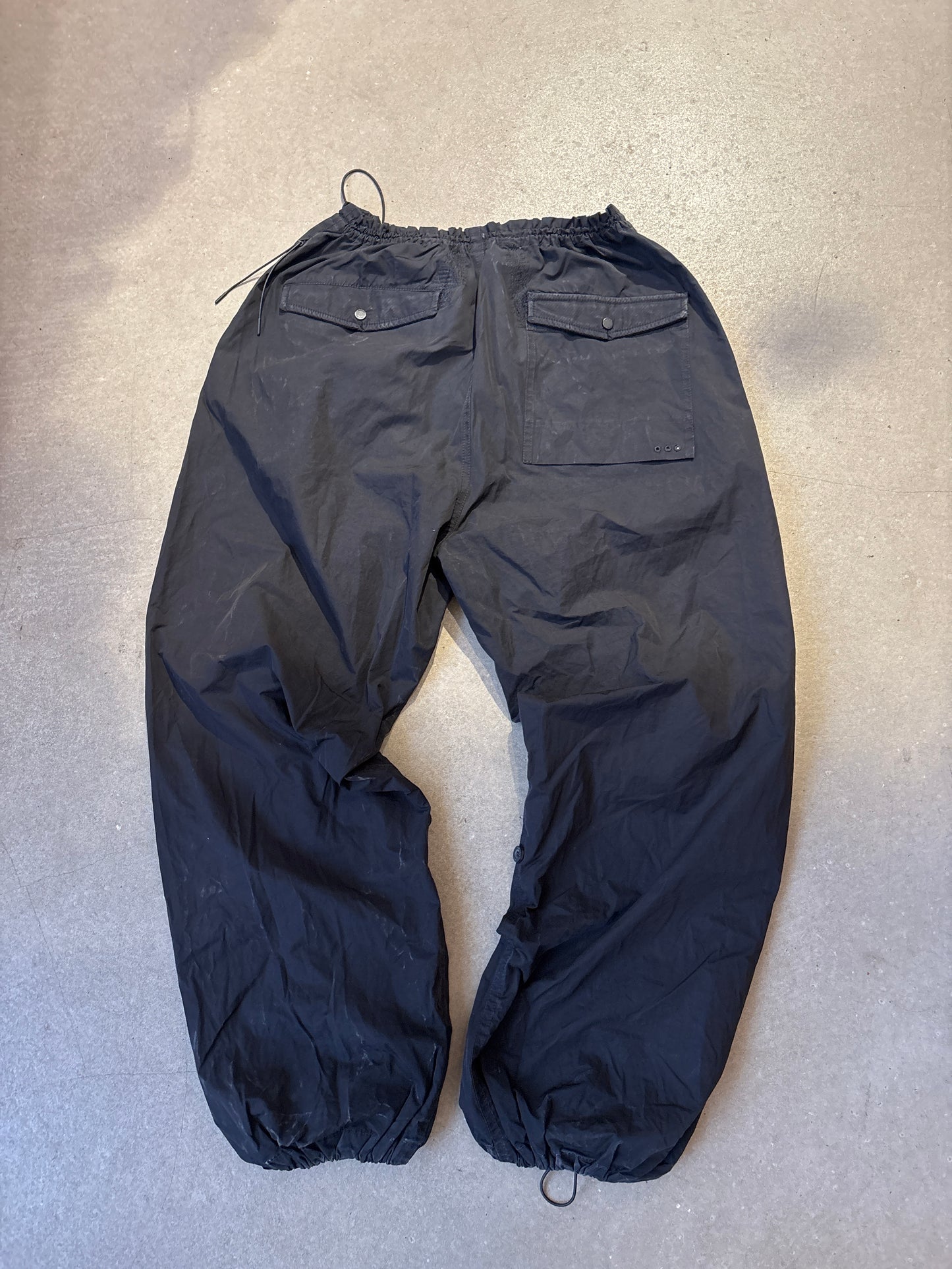 Maharishi Parachute Pants Black Large