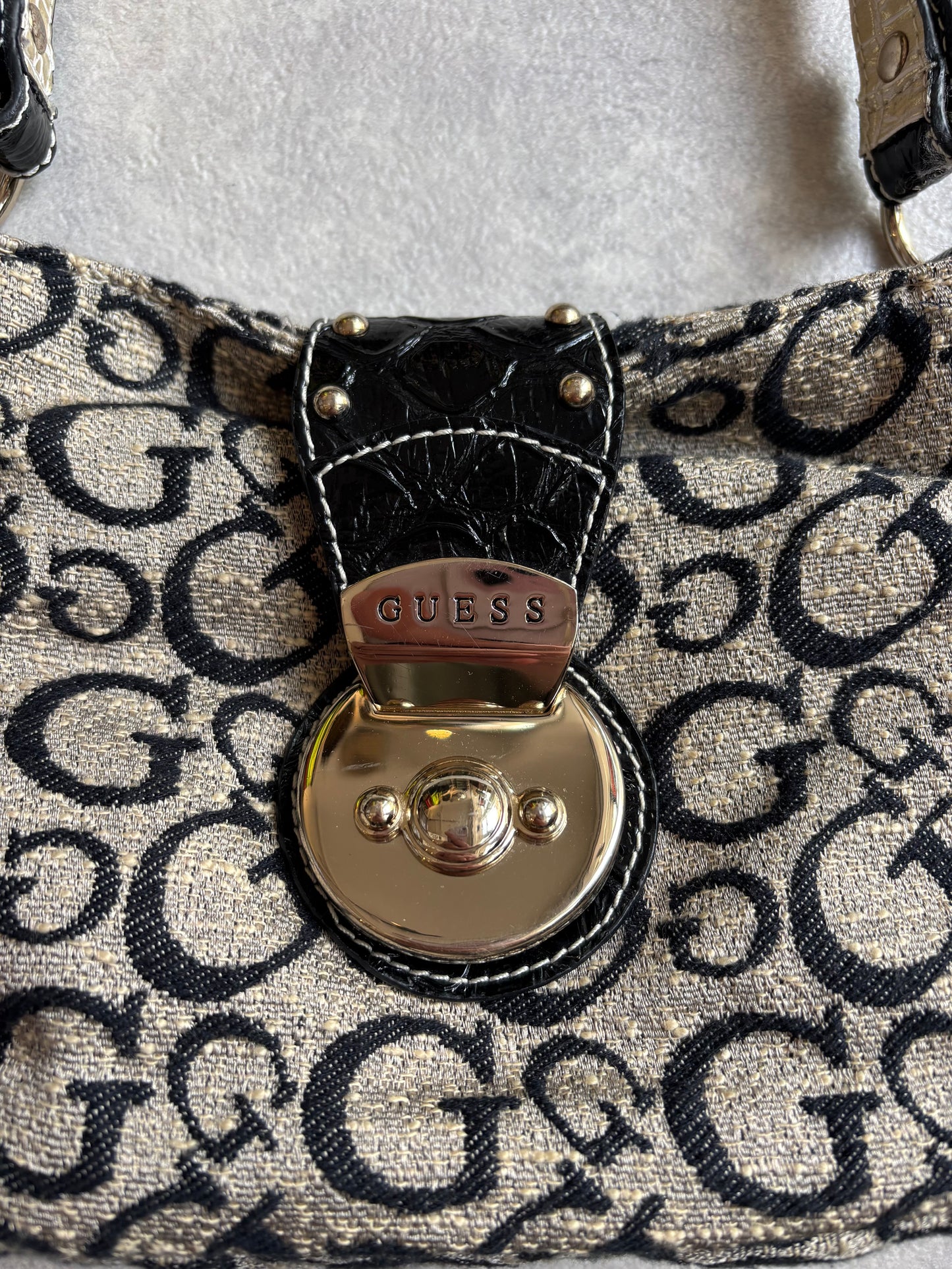 Guess Monogram Mini Bag