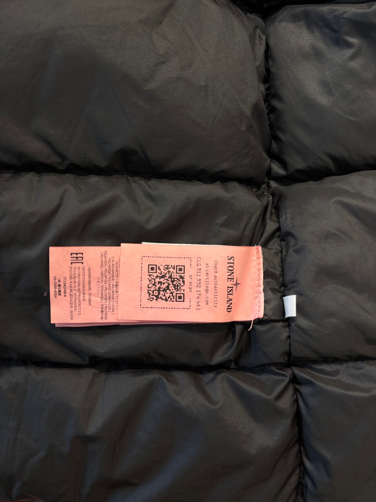 Stone Island David-tc Parka Down Jacket Peach XL