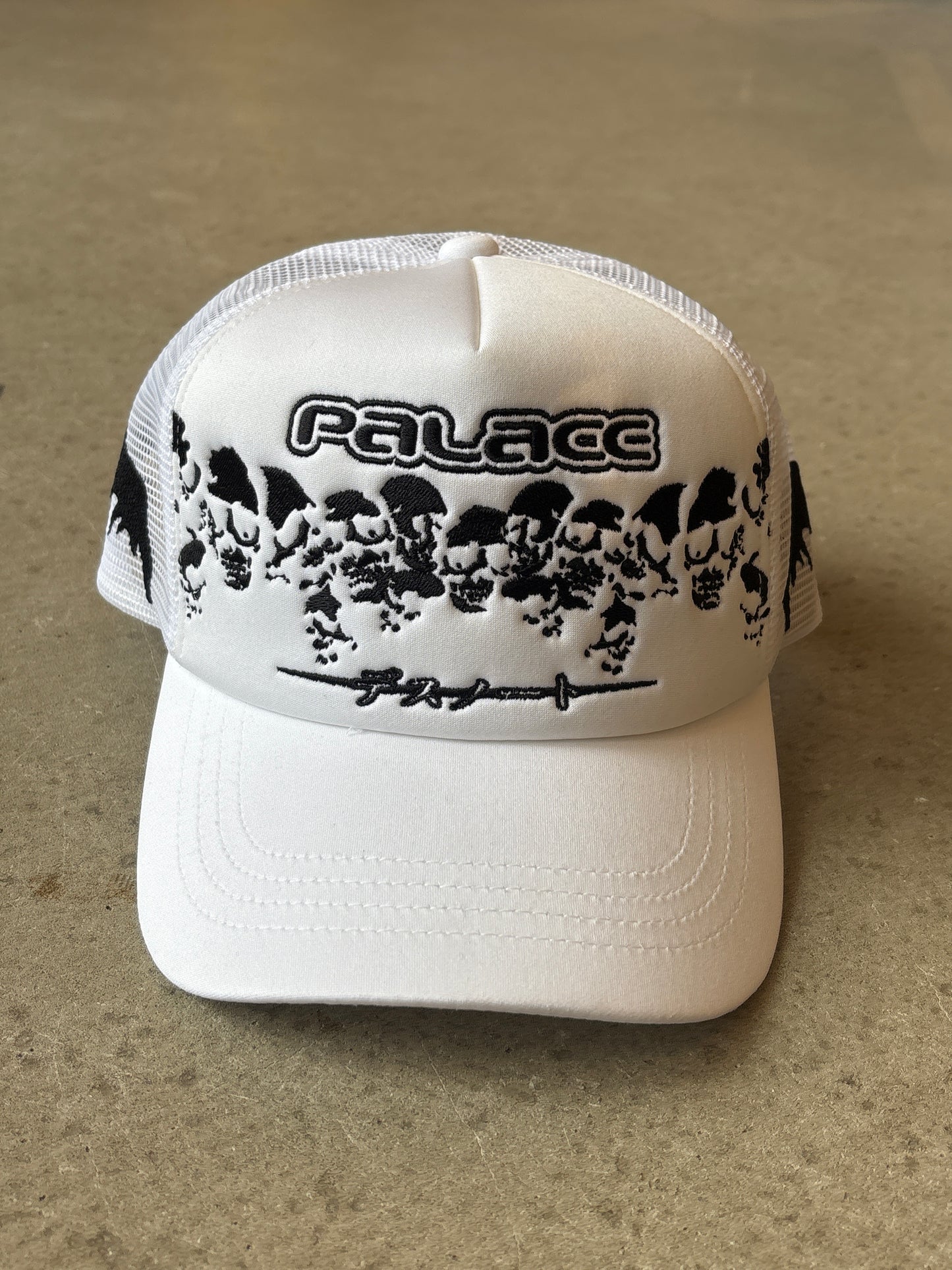 Palace Death Note Trucker White
