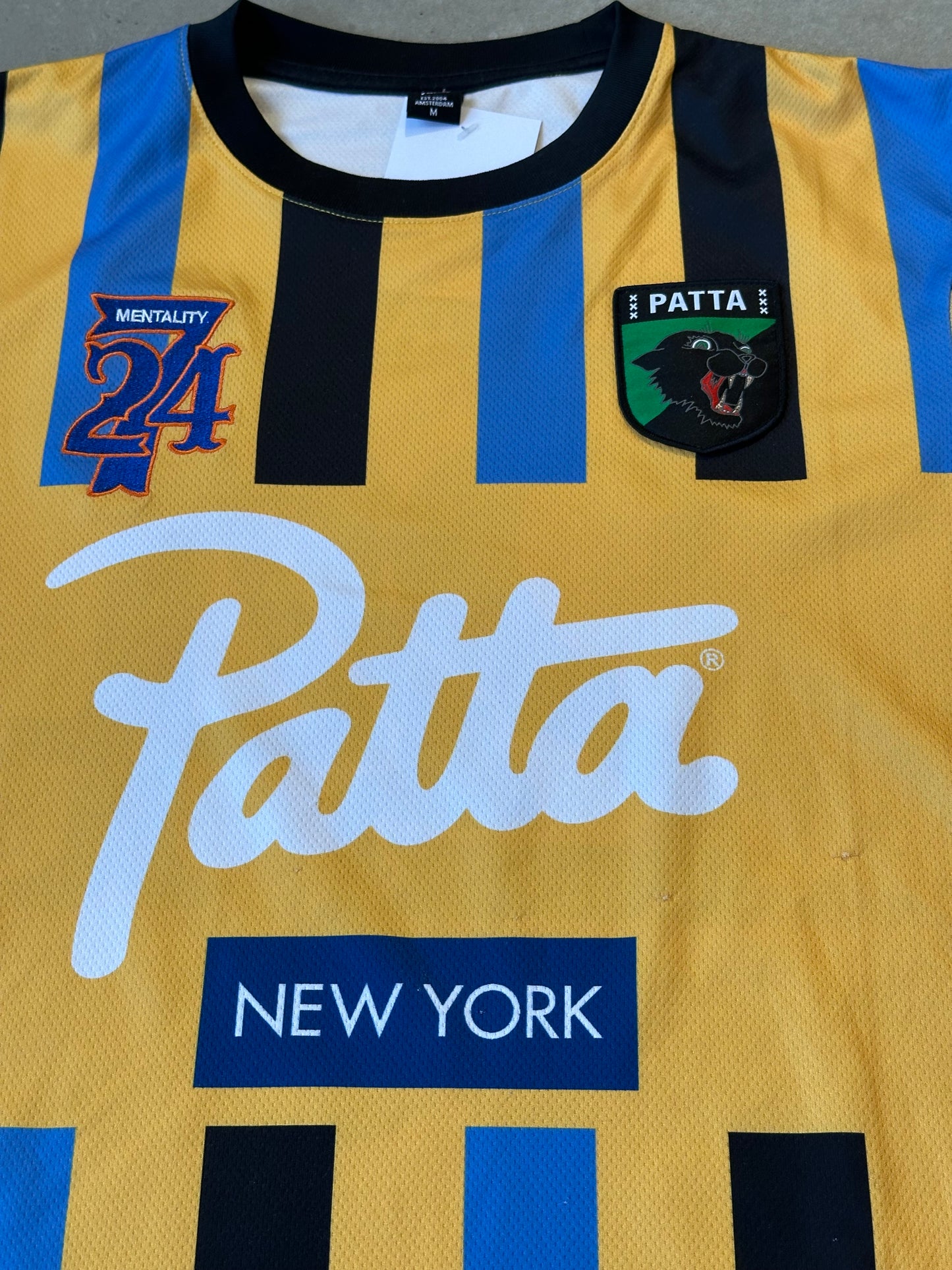 Patta New York Jersey Yellow Medium