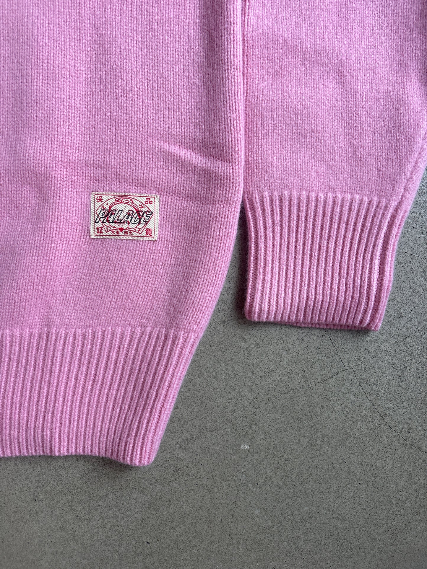 Palace x Evisu Seagull Knit Pink Nectar