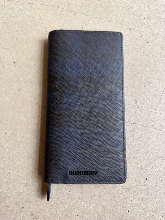 Burberry Mens Wallet Blue Black