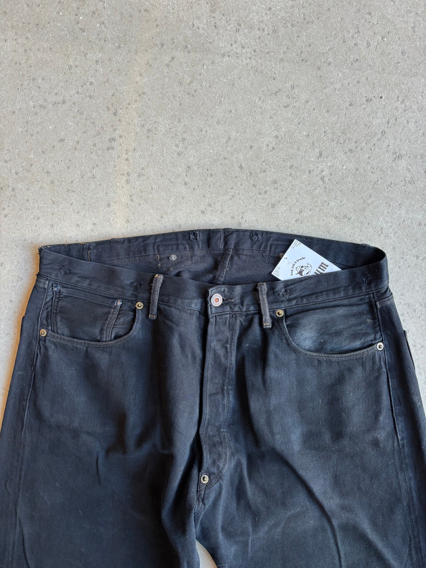 Levi's LVC Custom Jeans Black W36