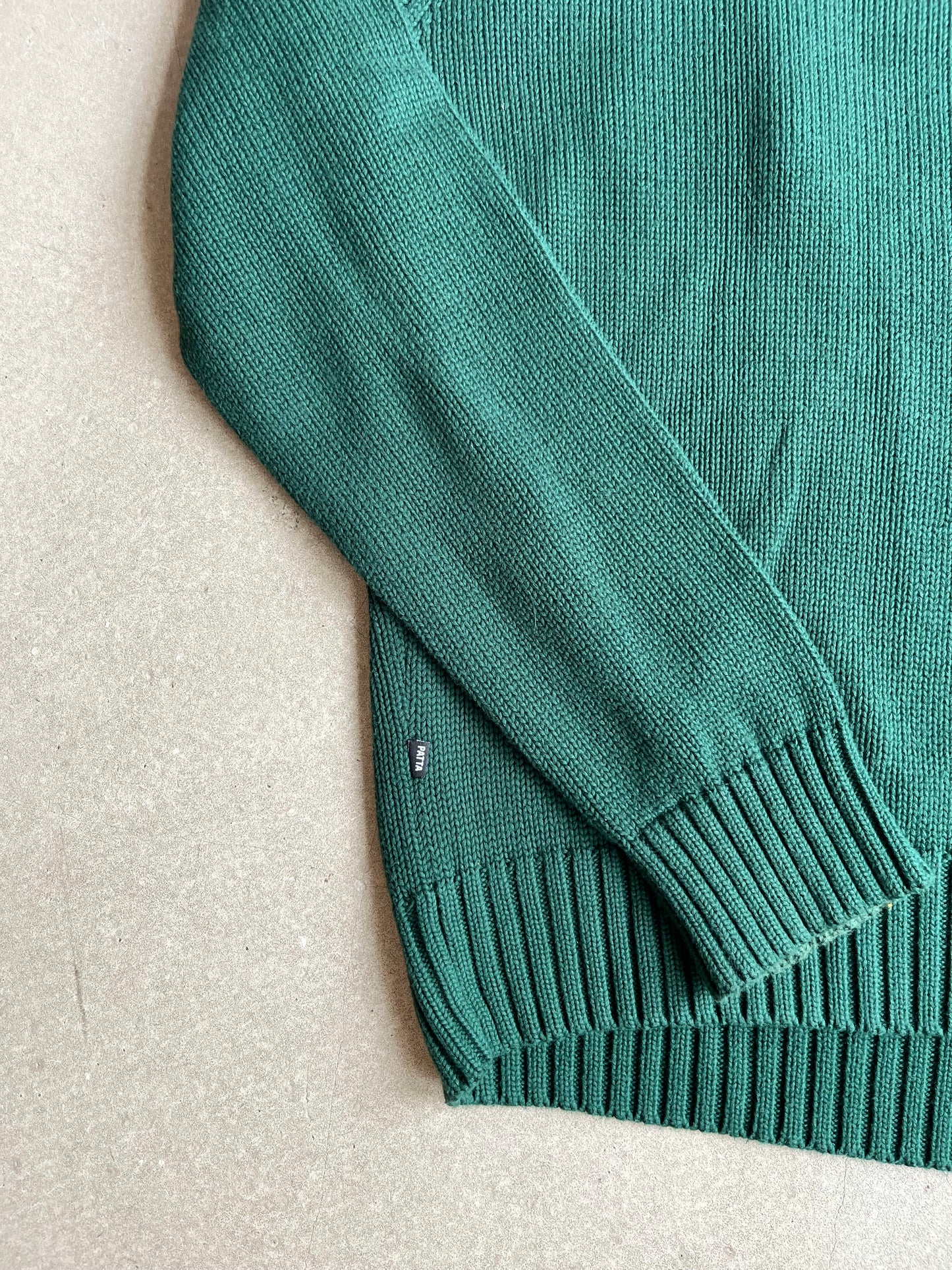 Patta Spellout Knit Green Large