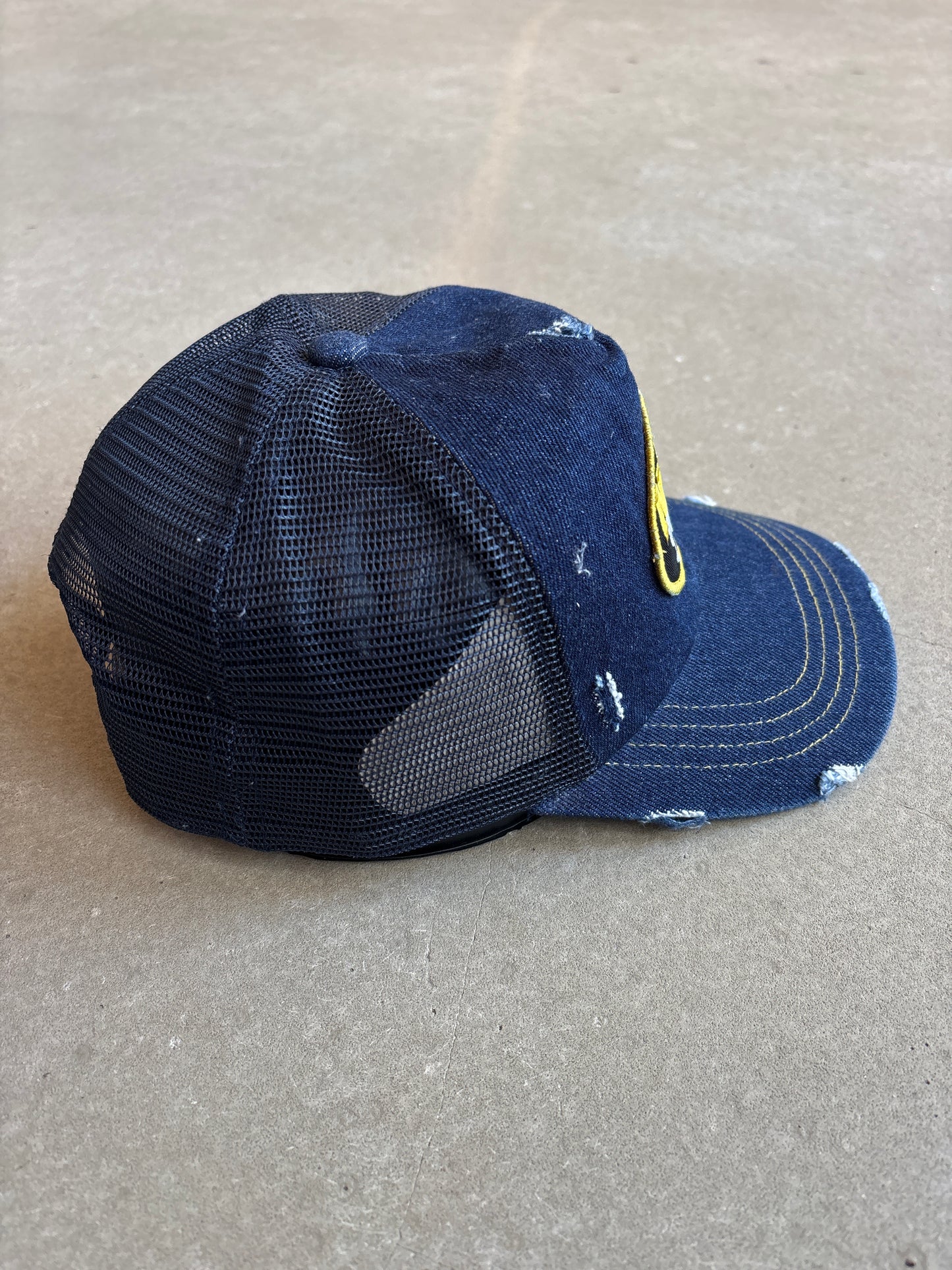 Palace Neighborhood Mesh Trucker Denim