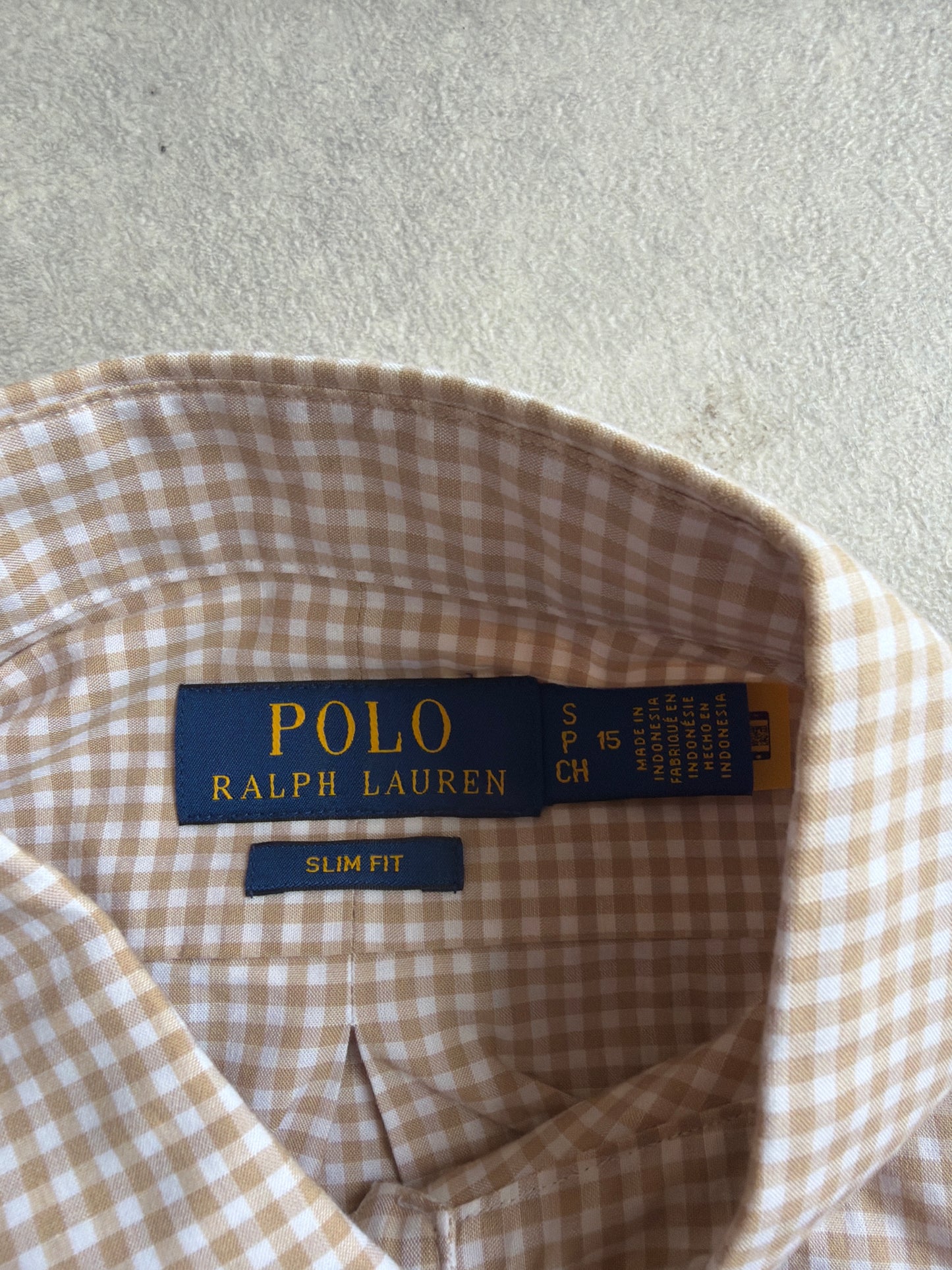Polo Ralph Lauren Button Up Beige S