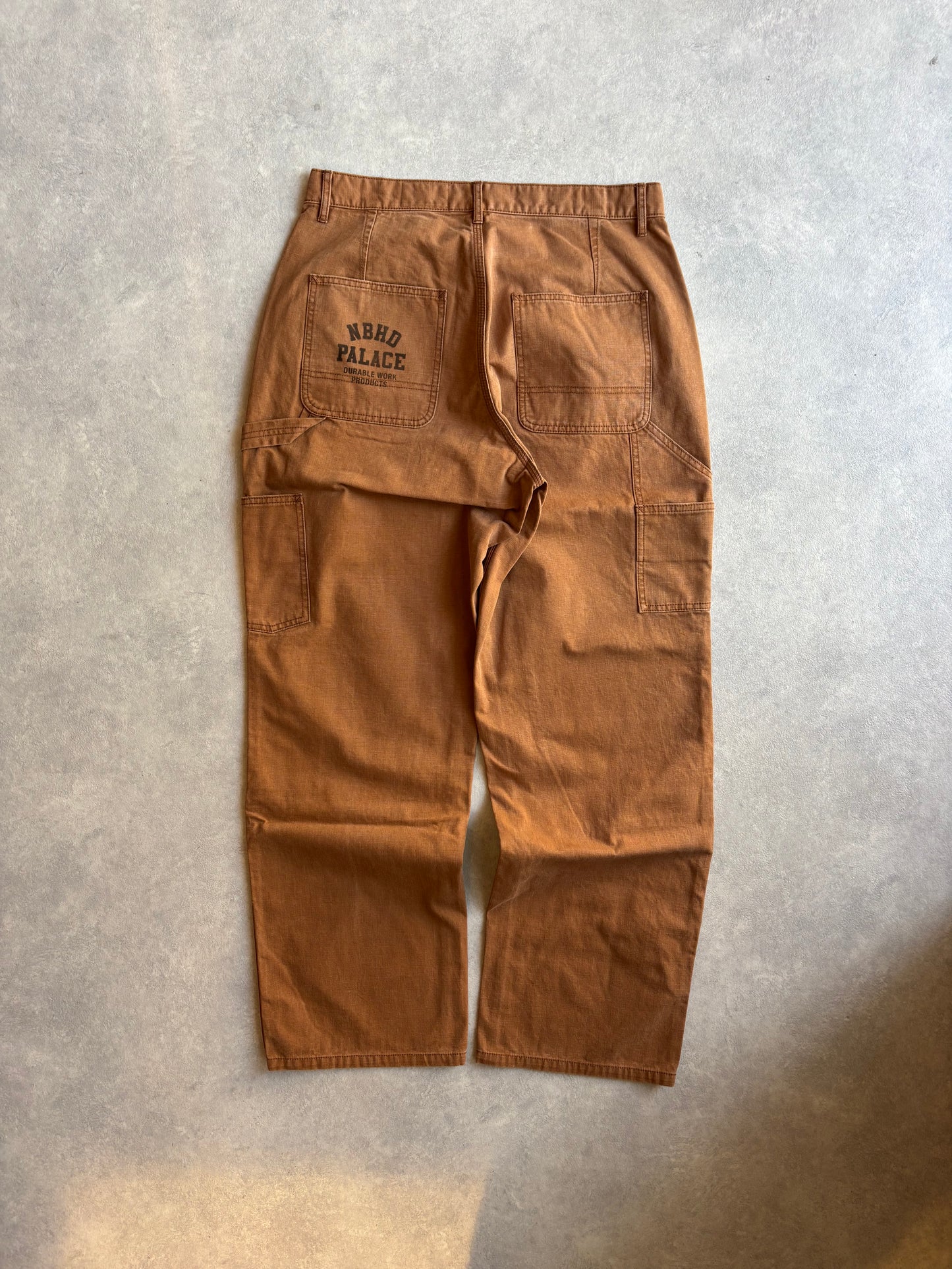 Palace Neighborhood Duck Painter Pants Brown W34 L32