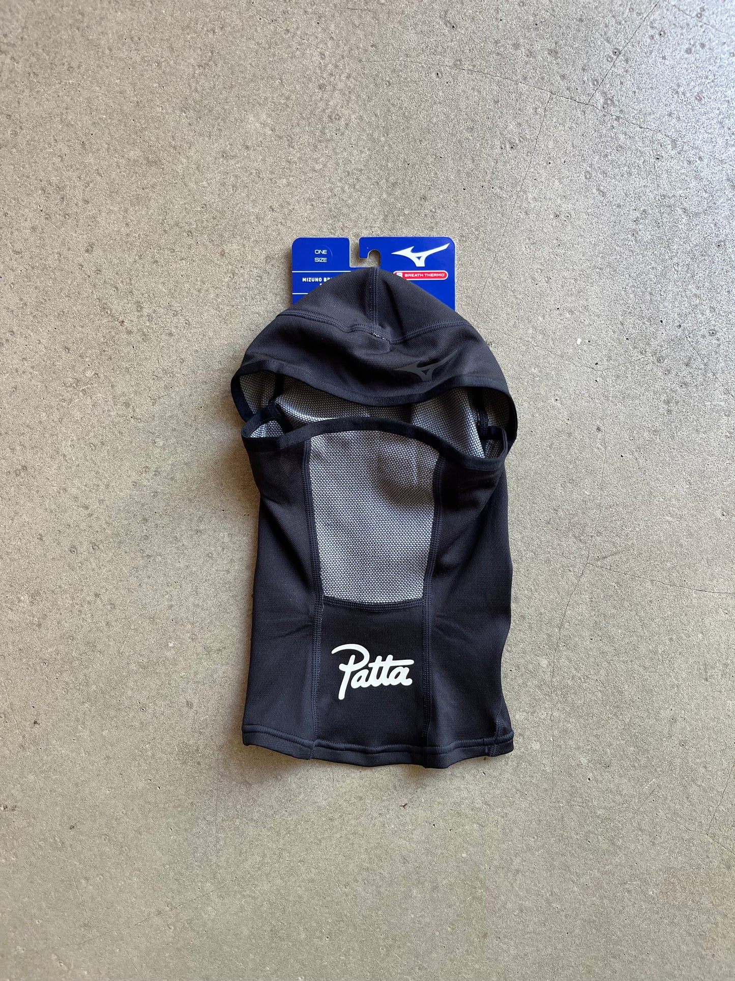Mizuno X Patta Breathable Balaclava Black