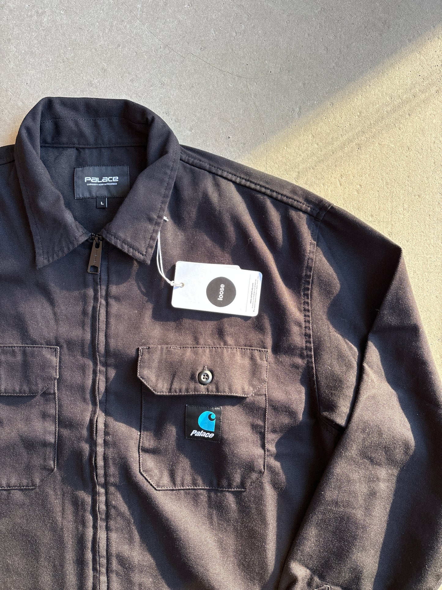 Palace x Carhartt WIP Milford Shirt Black