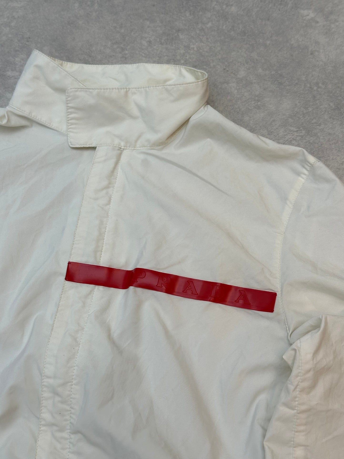 Prada Sport jacket white Size 40 (XS) 'Folds into Bag'