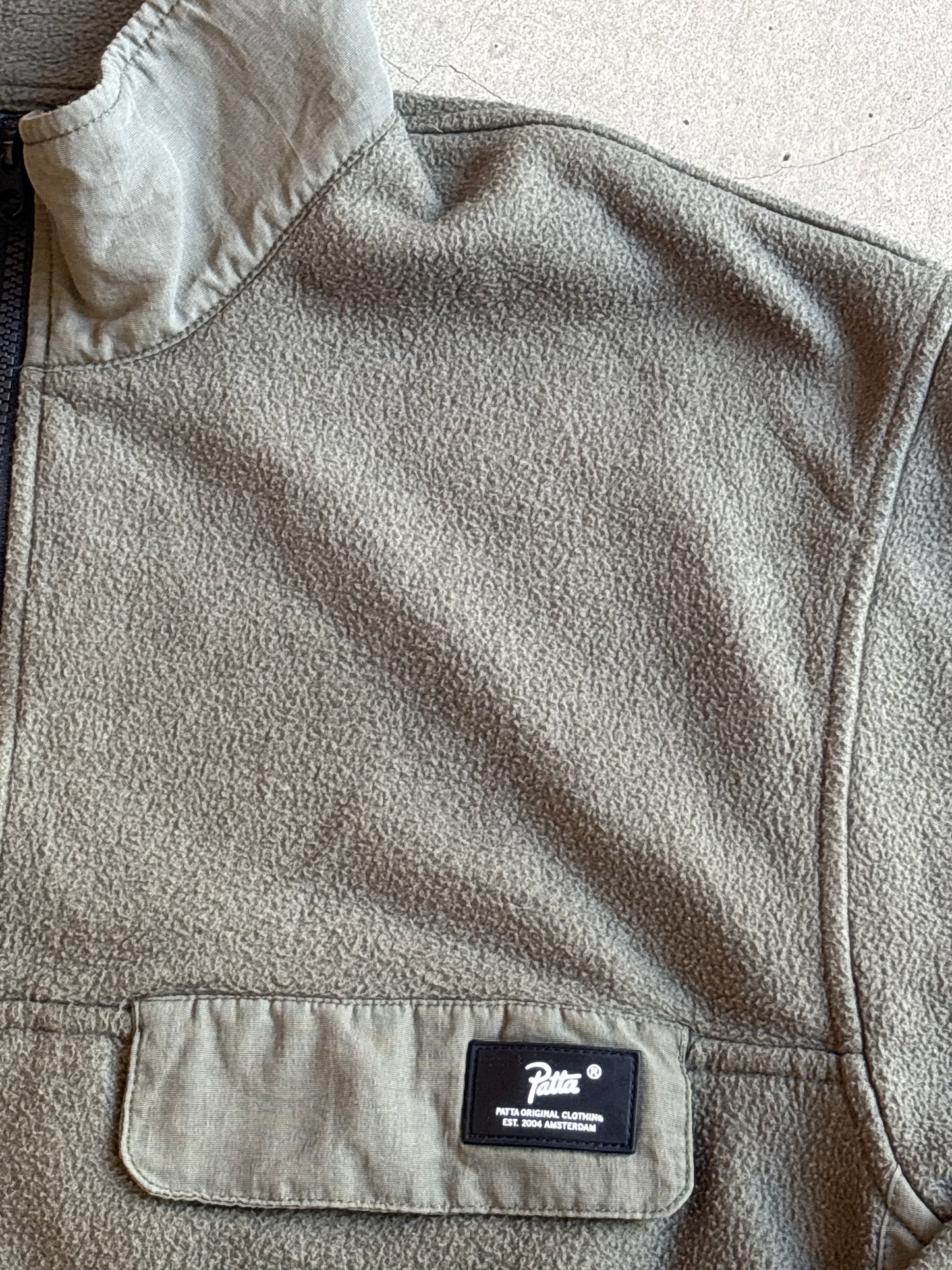 Patta Polartec Olive M