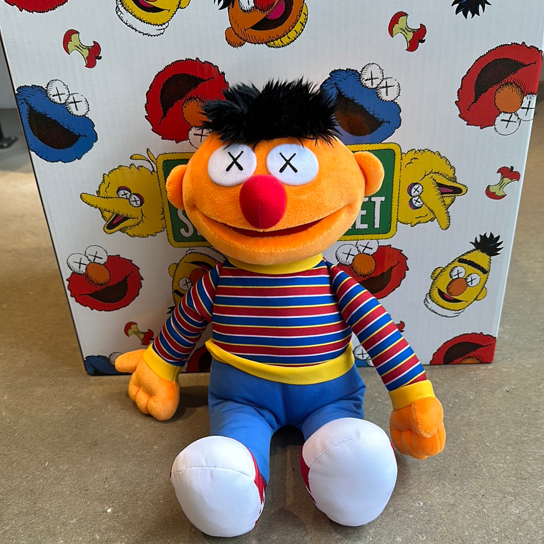 Kaws Sesame Street Uniqlo Ernie Plush Toy