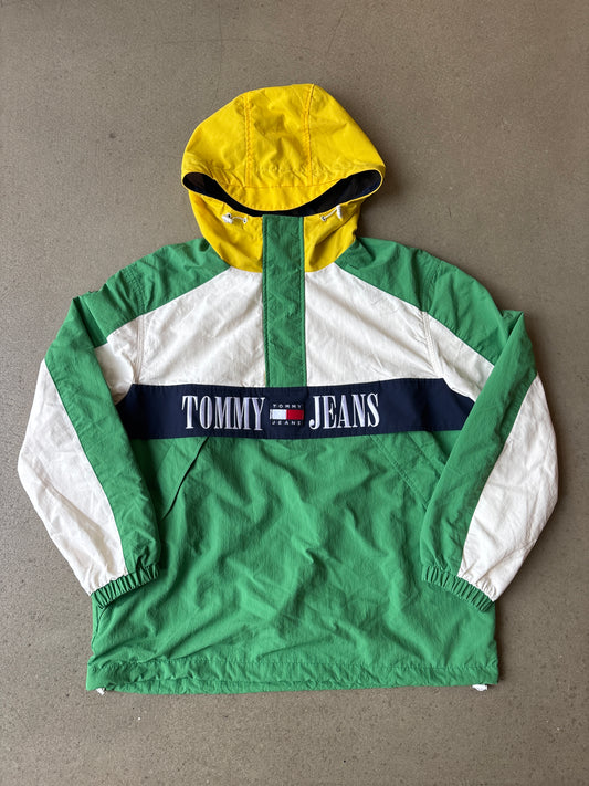 Tommy Jeans Chicago Archive Popover Jacket Green S