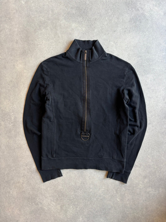 Bikkembergs Zip Up Sweater Black Medium