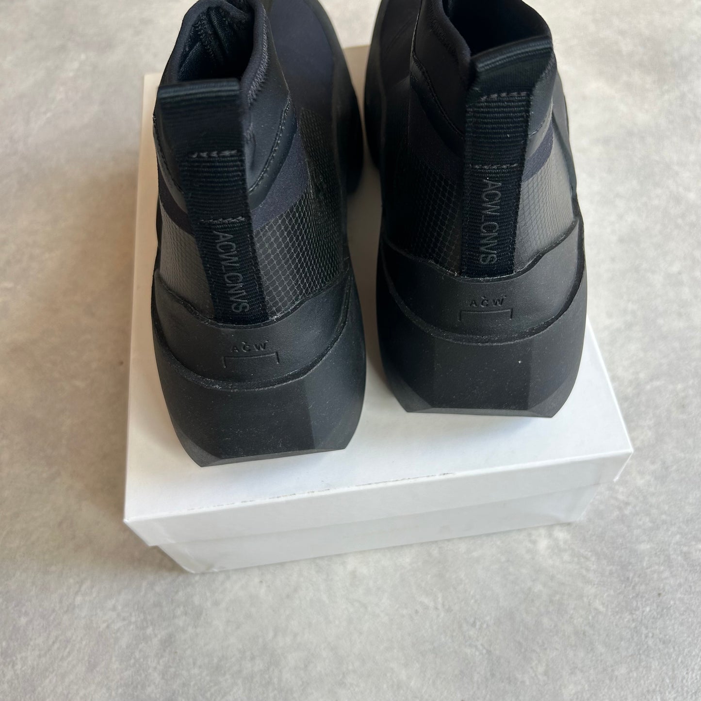 A-COLD-WALL* X Converse Geo Forma Boots Black 45