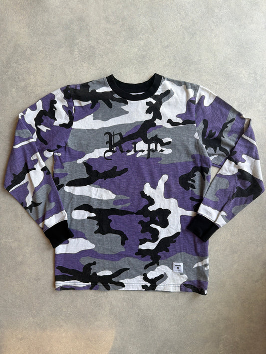 Supreme Camo Longsleeve Purple Medium