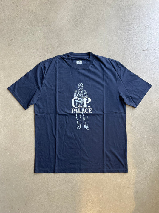 Palace X CP Company Original Logo Tee Navy XL