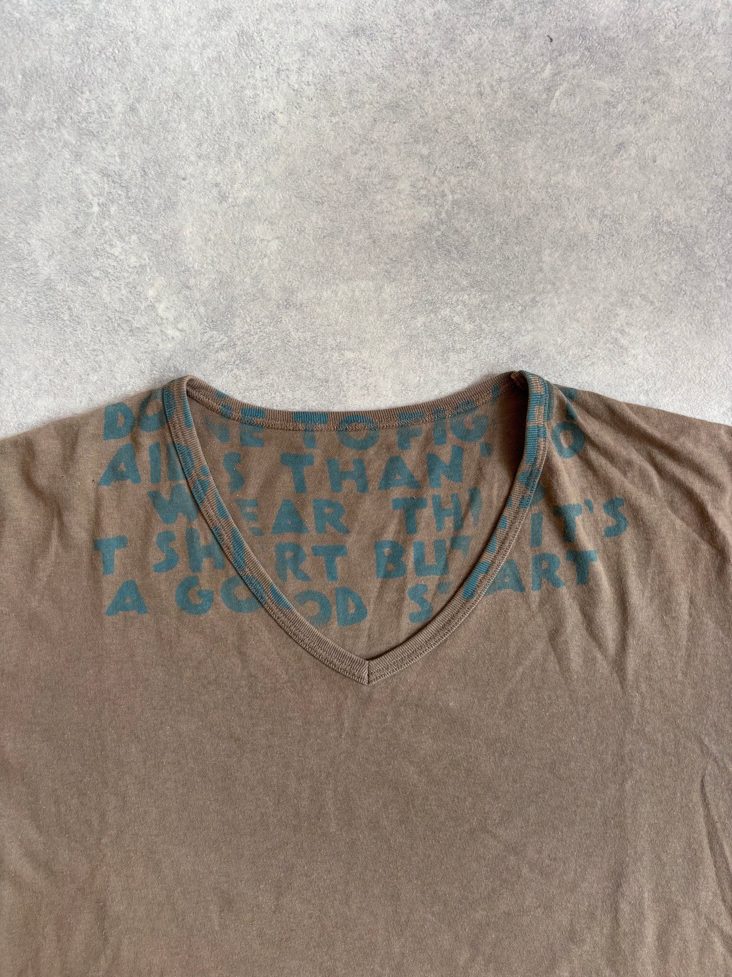 Maison Margiela AIDS Tee Brown