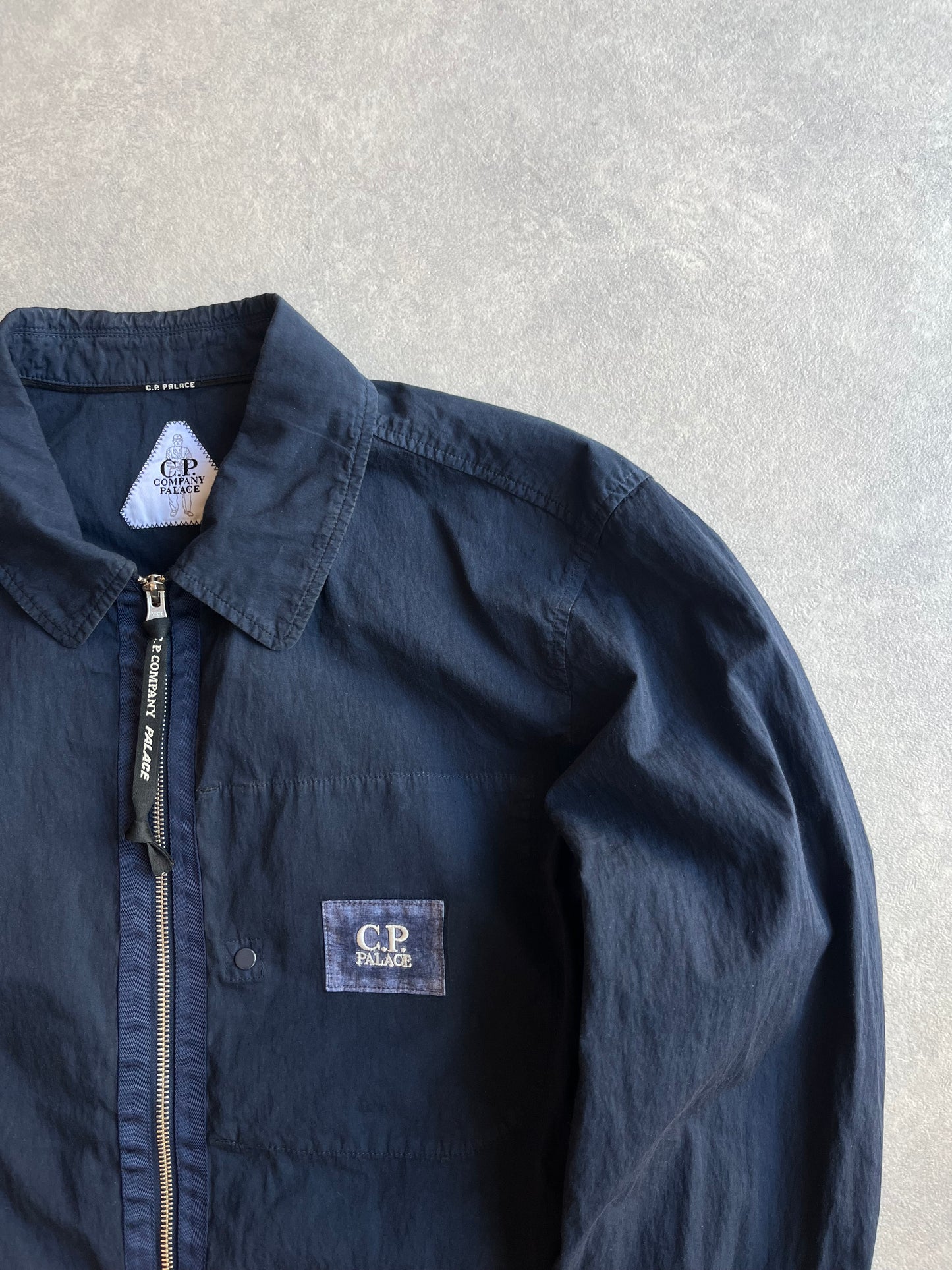 Palace C.P company Fili Heavy Overshirt Navy M Pre